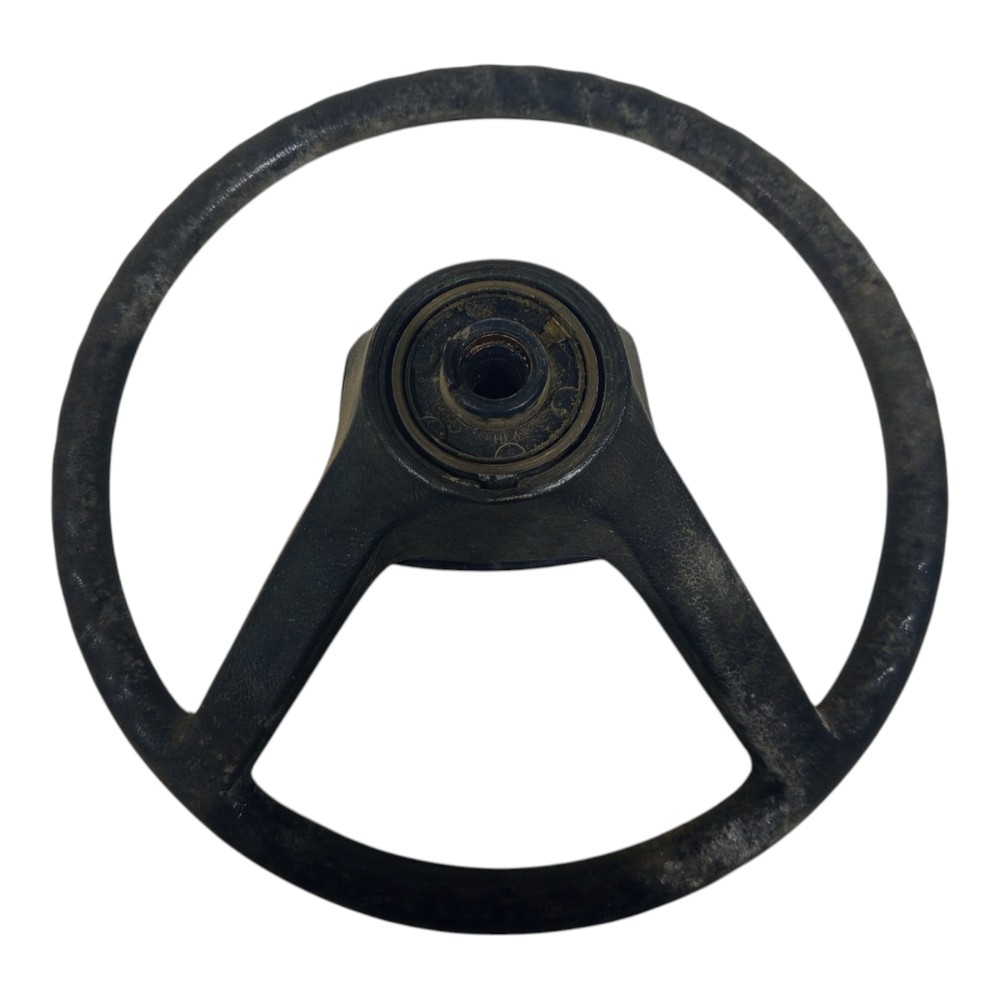 Volante Direção Vw Voyage Gol Saveiro Fusca 1982 1985 A 1989 Preto 6