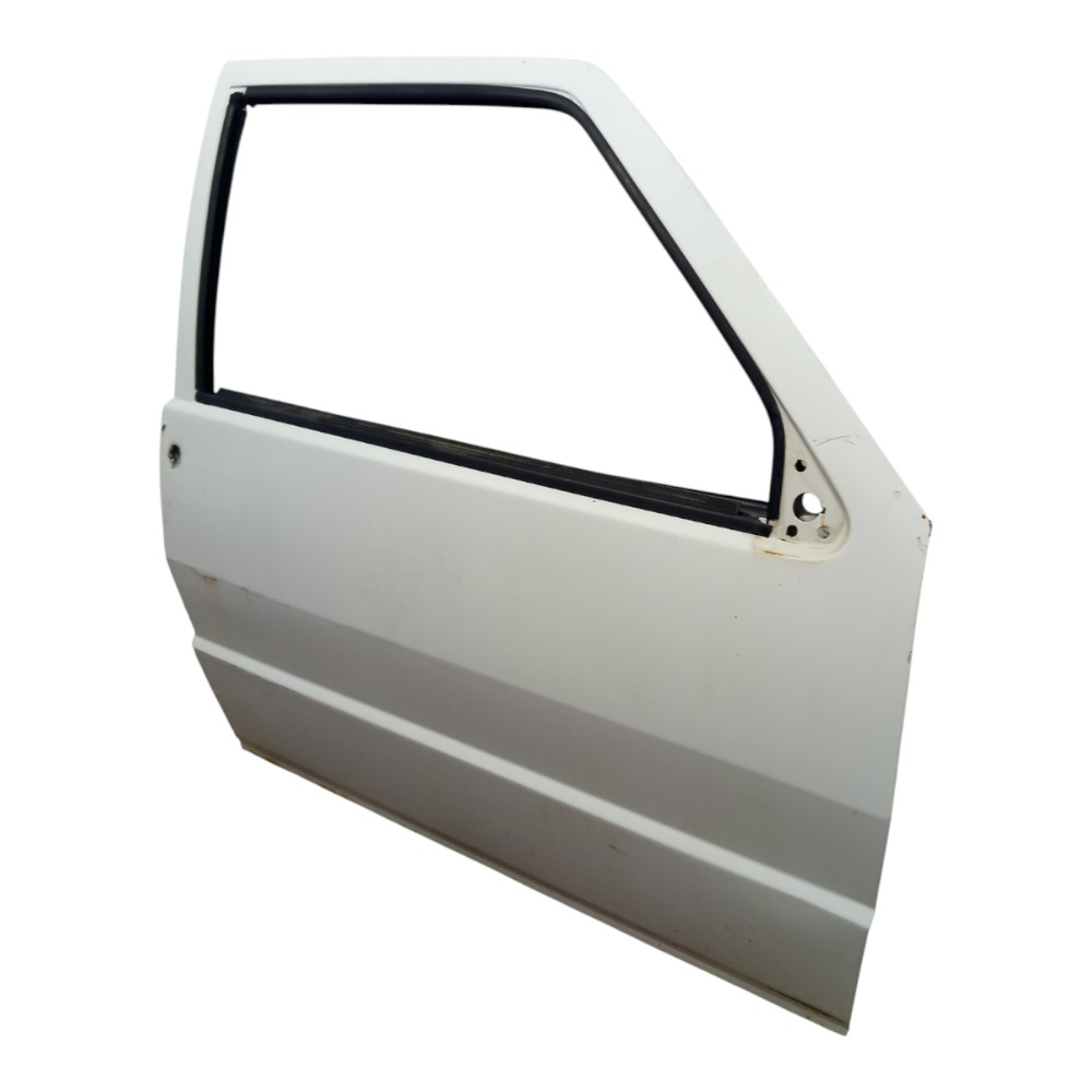 Porta Dianteira Direita Fiat Uno Fire 2004 A 2013 Detalhes Dianteira Direita Branca 2