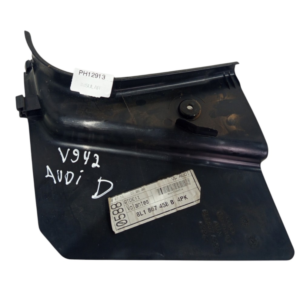 Moldura Rodapé Interna Dianteiro Direita Audi A3 2005 A 2013 Preto 5