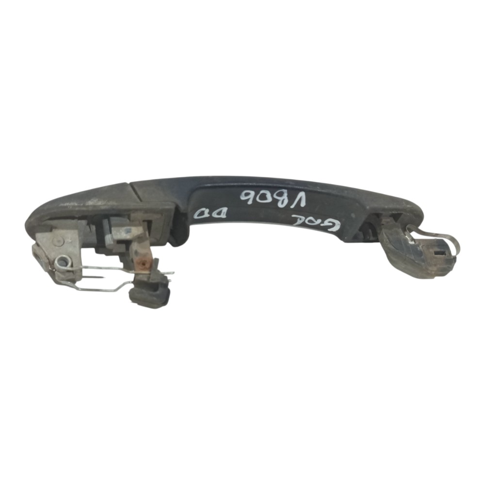 Maçaneta Externa Dianteira Direita Vw Gol 1996 1997 A 2005 Preto Dianteira 6