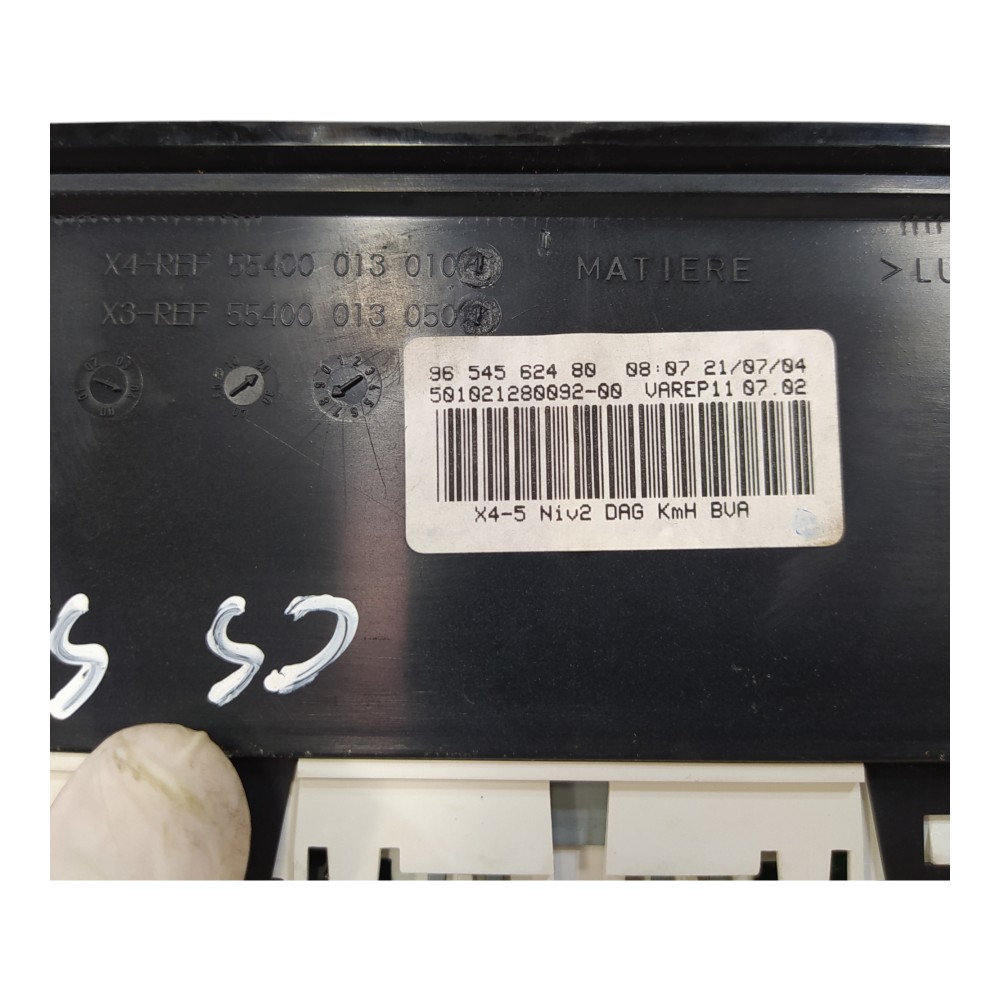 Painel Velocímetro Citroen C5 2001 2002 2003 2004 2005 8