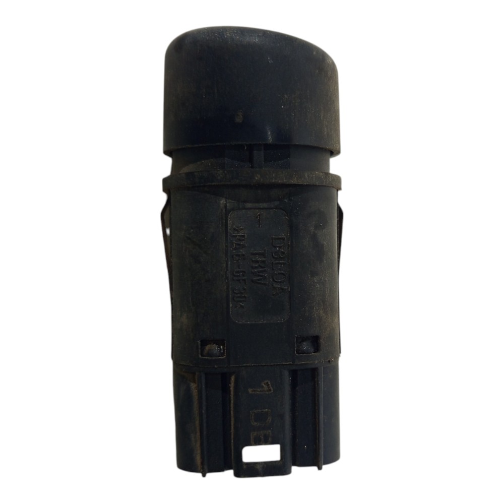 Chave Botão Pisca Alerta Atenção Ford Ka 1997 1998 99 E 2000 Preto E Vermelho 7