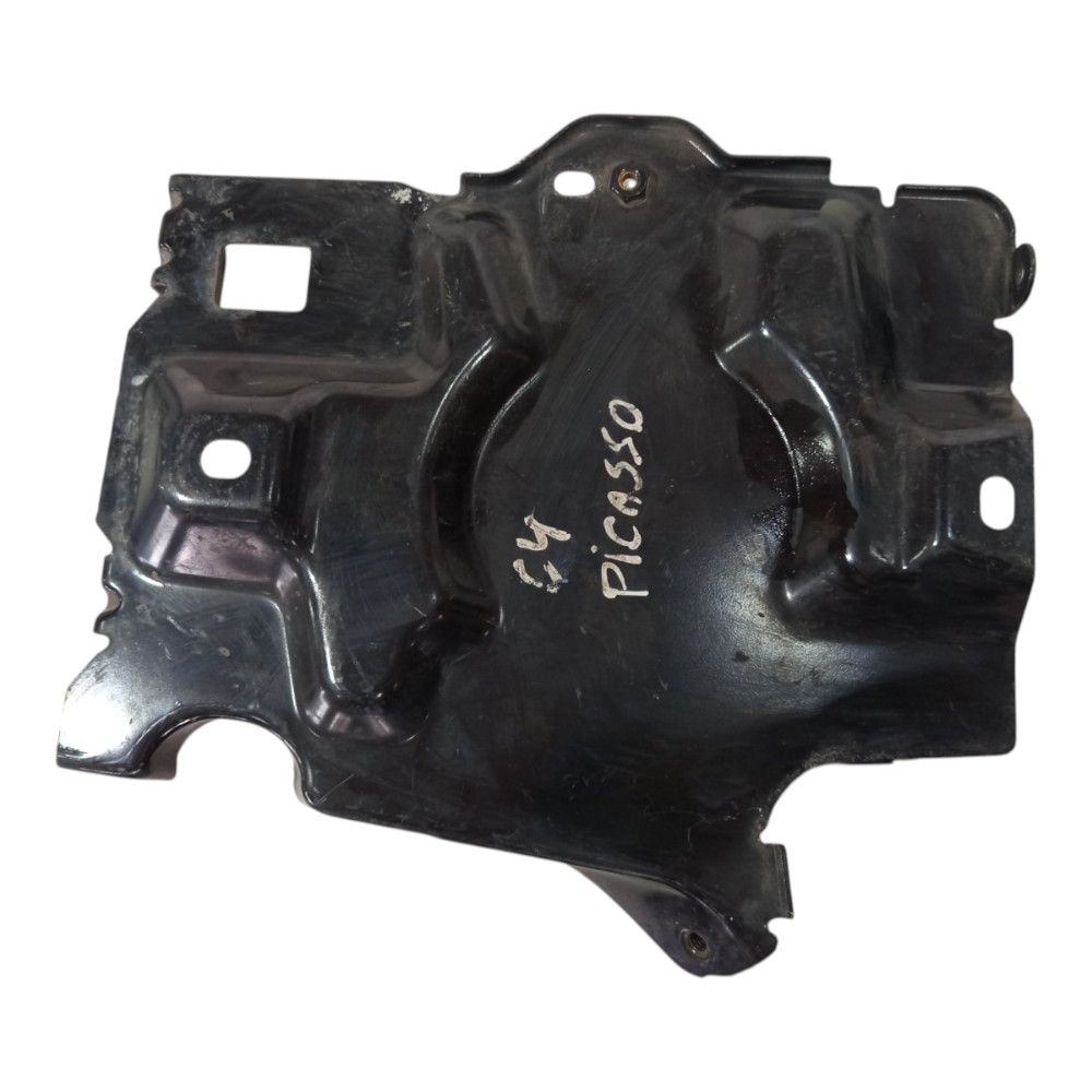 Suporte Base Inferior Bateria Citroen C4 Picasso 2007 A 2012 Preto 1