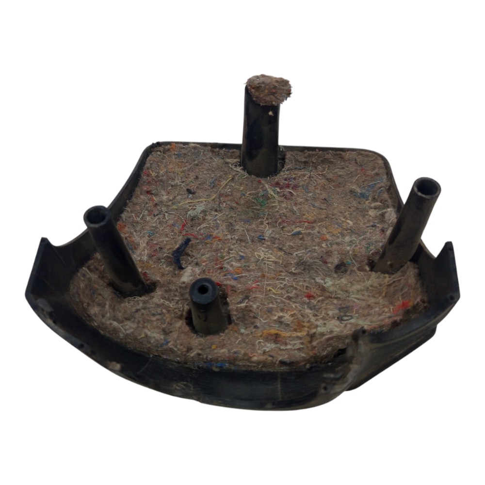 Moldura Inferior Chave Seta Direção Vw Parati 99 2000 A 2005 Preto 4