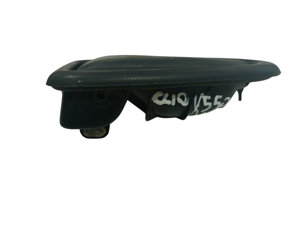 Puxador Externo Dianteiro Esquerdo Renault Clio 2000 A 2012 Preto Dianteira 2