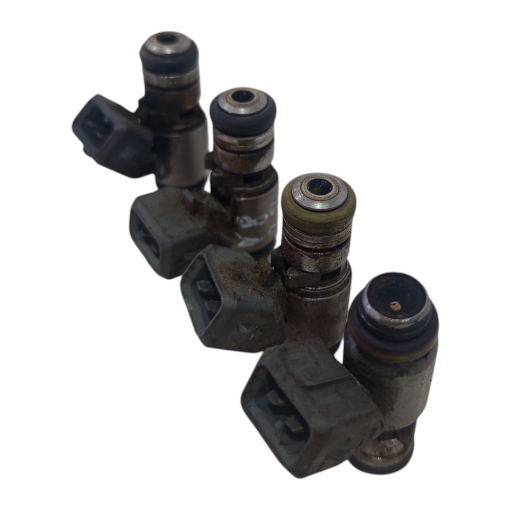 4 Vicos Injetores Ford Fiesta 1.0 8v Zetec Rocam 2003 A 2012 12 7