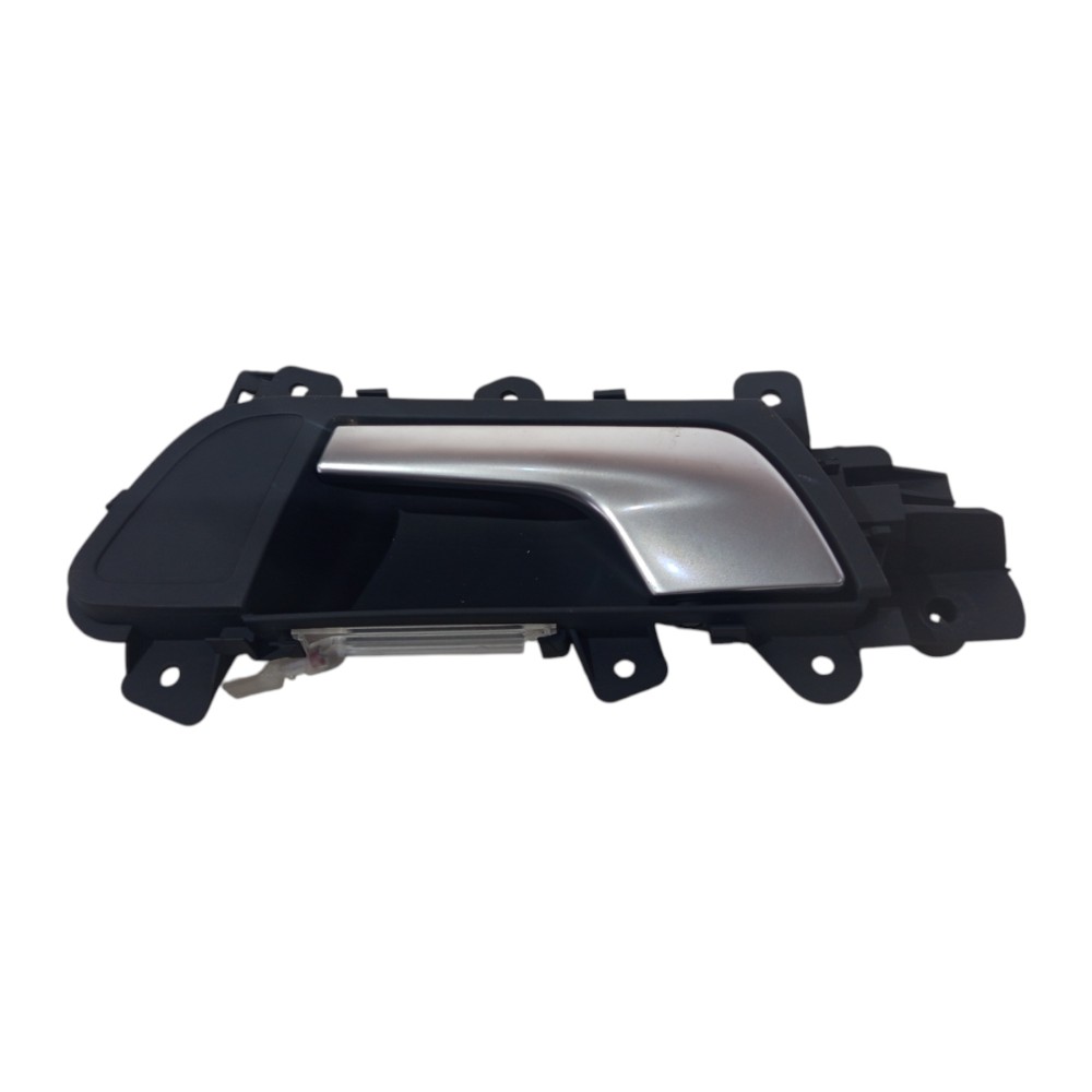Maçaneta Interna Traseira Audi A4 2010/2011 A 2015 Preto E Prata 2