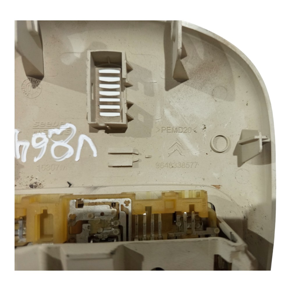 Moldura Luz Teto Cortesia Citroen C4 Pallas 2007 2008 A 2013 3