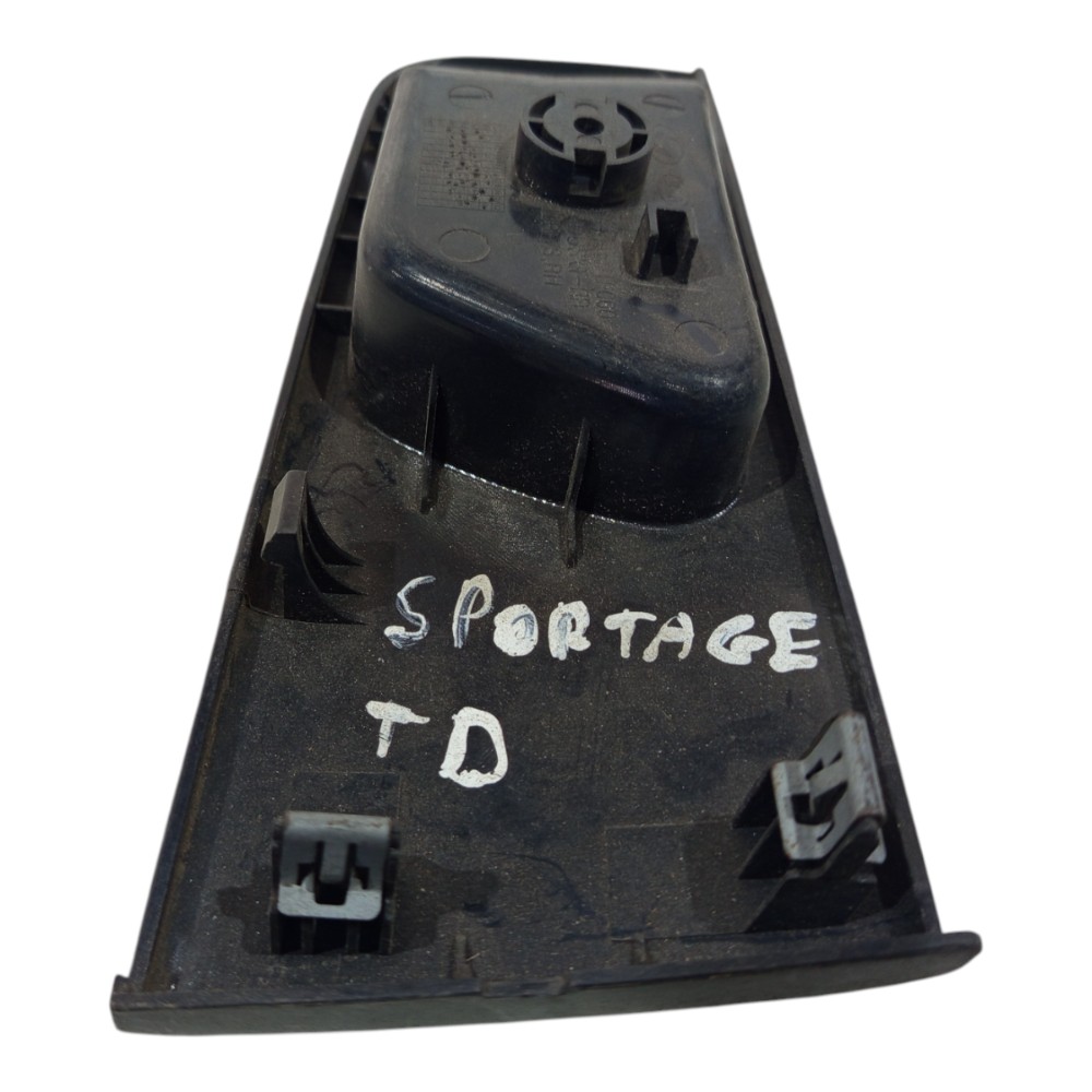 Moldura Maçaneta Traseira Dir Kia Sportage 2005 2006 A 2010 Preto 7