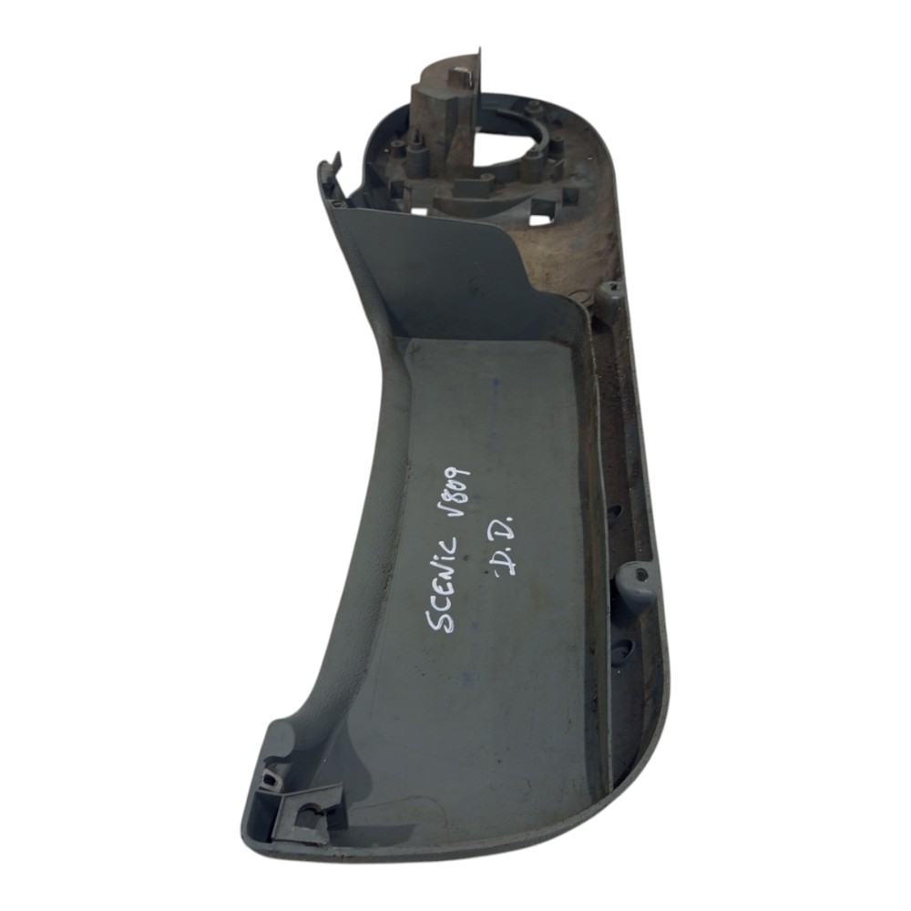 Moldura Porta Dianteira Direita Renault Scenic 2001 A 2012 Cinza 4