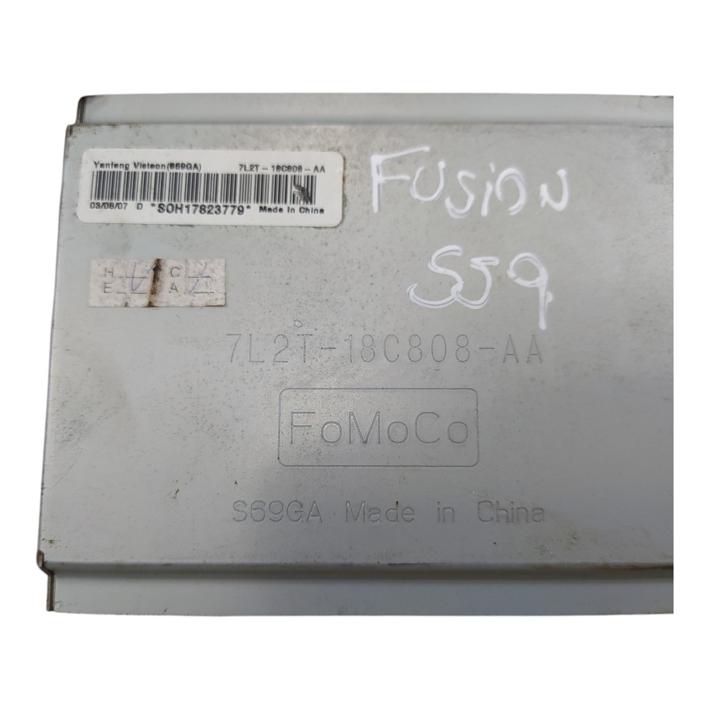 Módulo Amplificador Som Ford Fusion 2006 A 2009 7l2t18c808aa 7