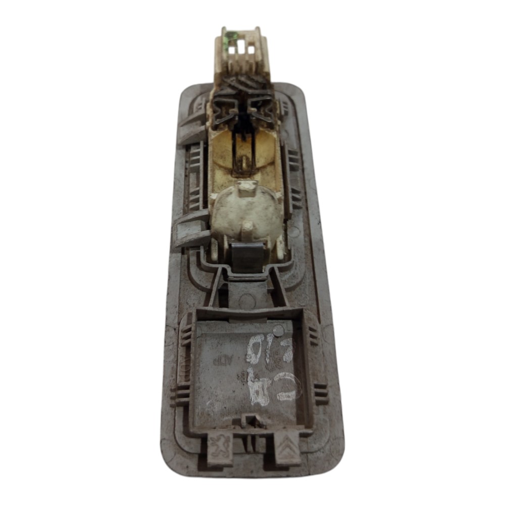 Moldura Lente Luz Interna Dir Citroen C4 Picasso 2007 A 2013 Branco 5