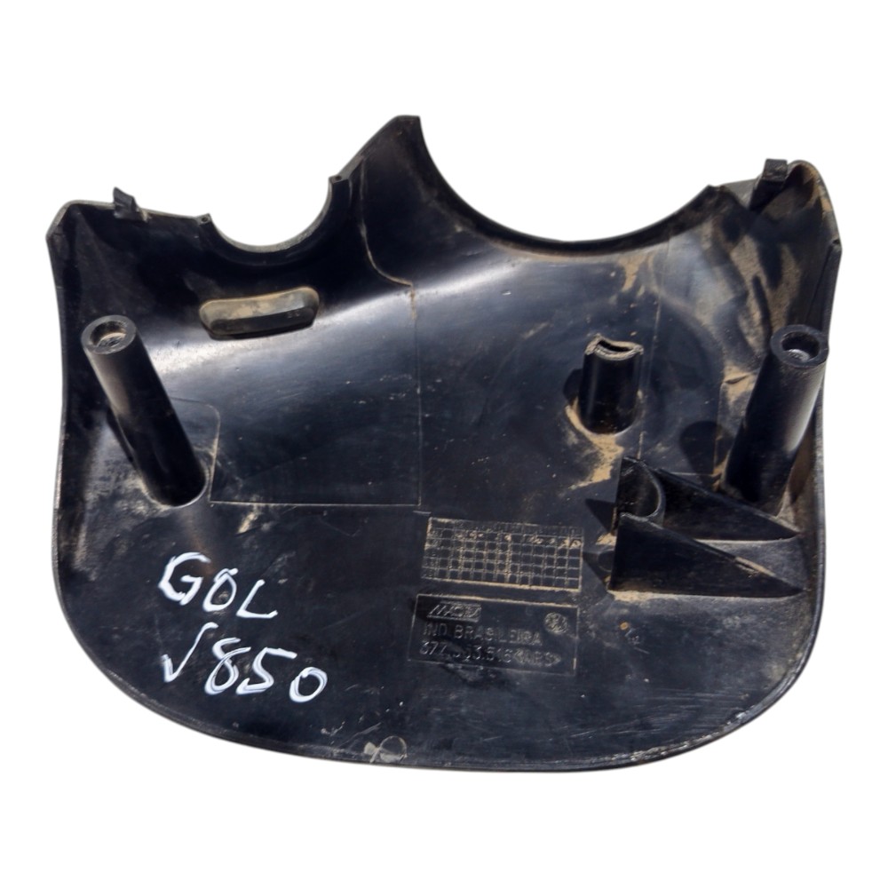 Capa Moldura Chave Seta Inferior Vw Gol G2 G3 1995 96 A 2005 Preto 8