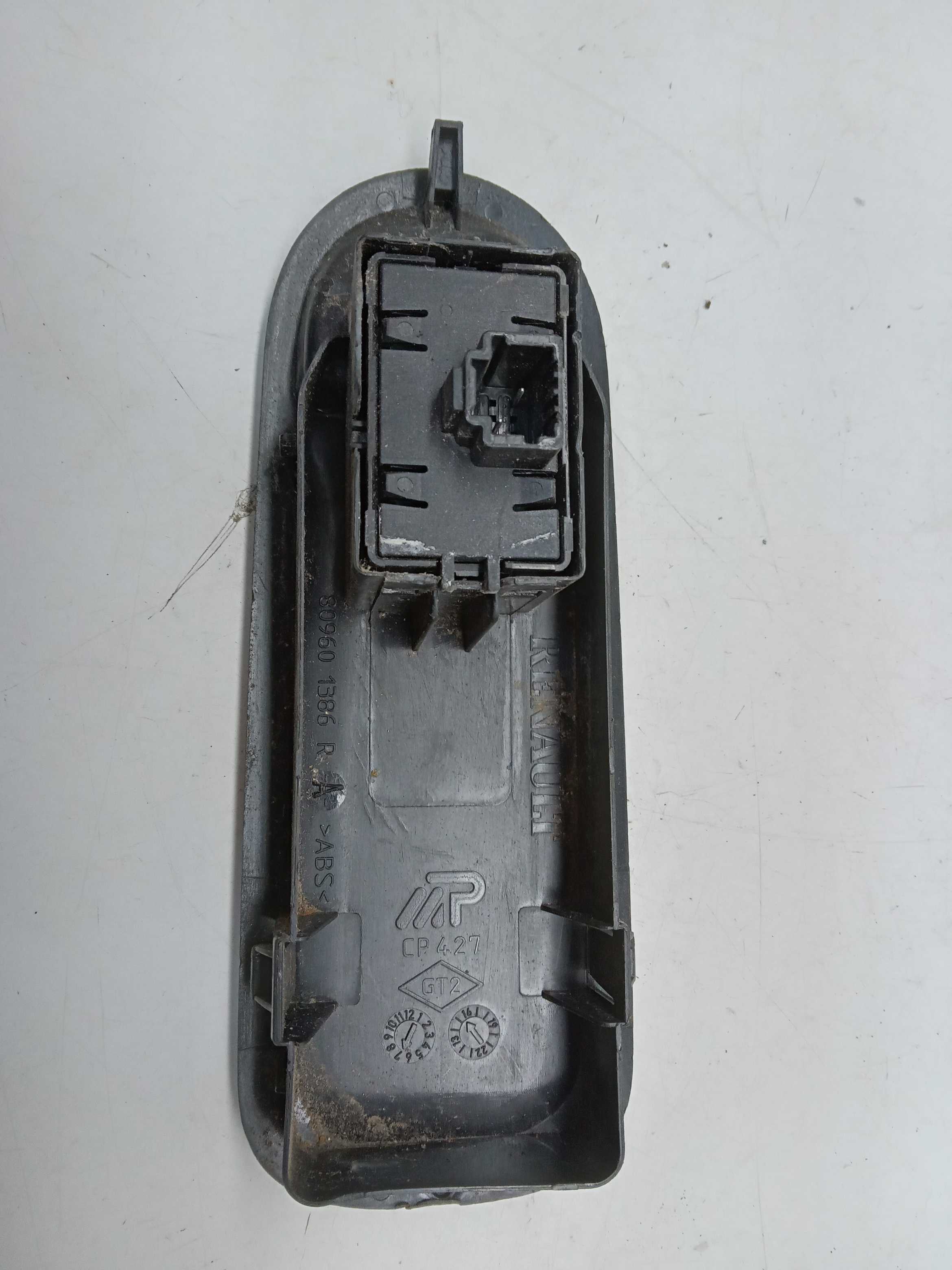 Comando botao vidro eletrico dianteiro ld renault duster 19 2