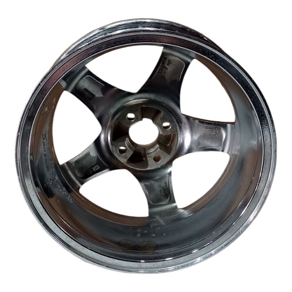 Roda Avulsa Aro 16 Mangels Spinner 4 Furos Cromada P Recu Cromado 4
