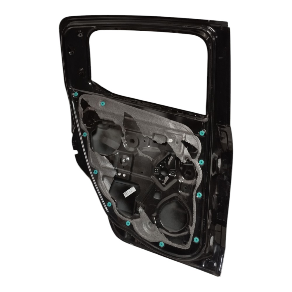 Porta Traseira Esquerda Fiat Mobi 2020 2021 Original Traseira Esquerdo Preto 3