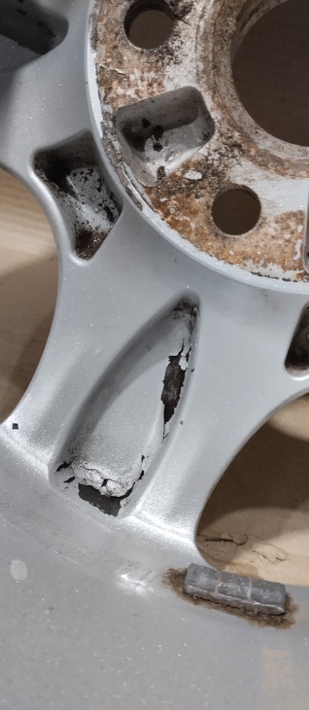 Roda Avulsa Aro 16 Audi A4 Original Para Recuperar Prata 4