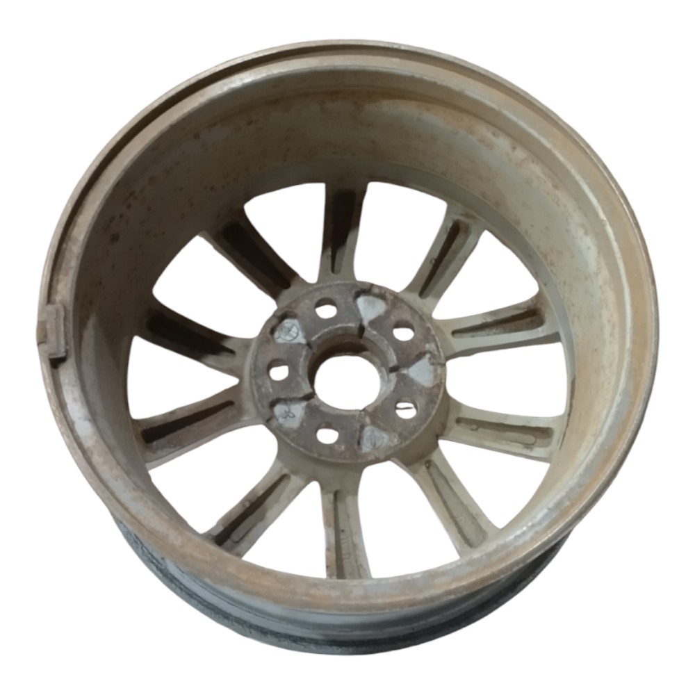 Roda Avulsa Aro 16 Mitsubishi Lancer 2015 Para Recuperar Prata 3