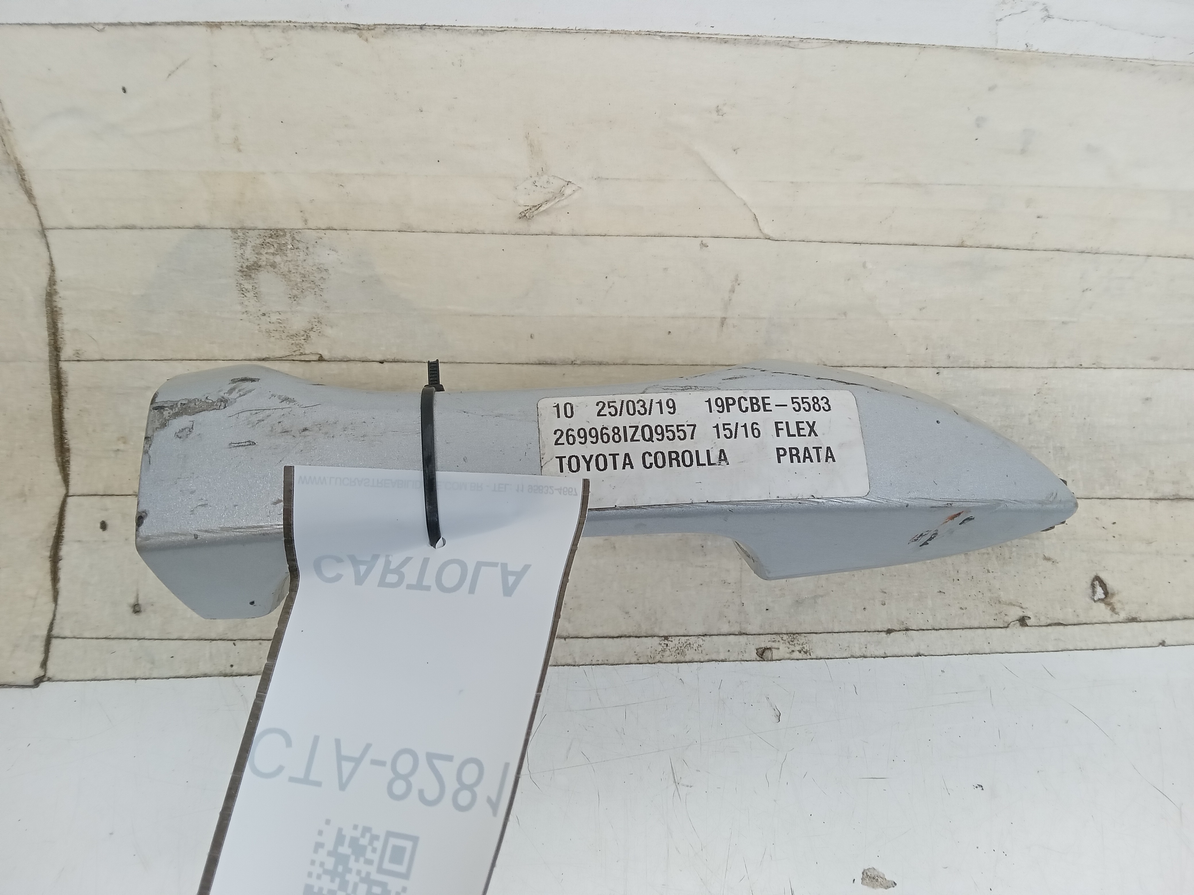 MAÇANETA EXTERNA PORTA DIANTEIRA LD TOYOTA COROLLA 2015 1