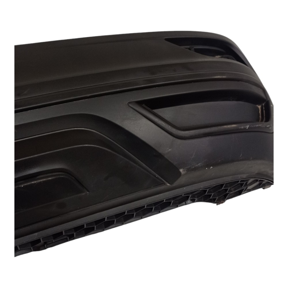 Spoiler Saia Parachoque Traseira Volkswagen Tcross 2021  Preto 5
