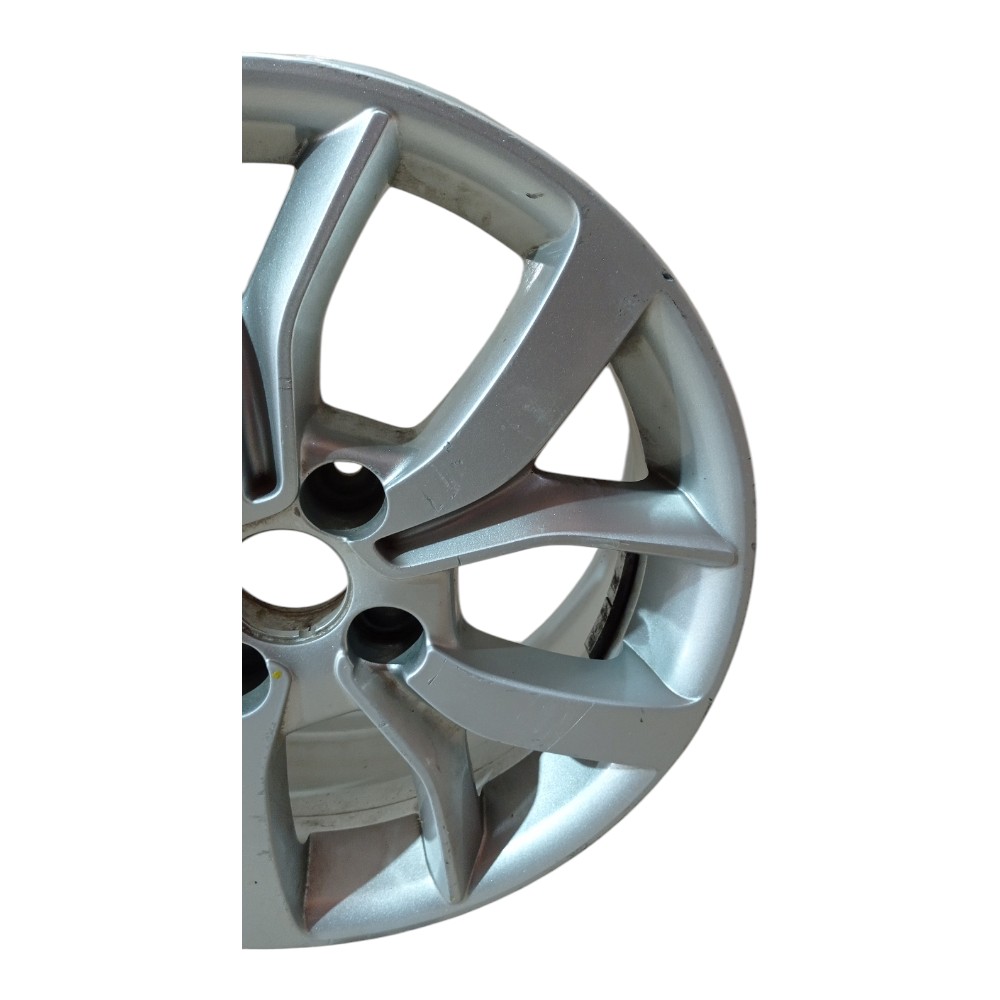Roda Avulsa Aro 15 Renault Sandero Furação 4×100 P Recuperar Prata 3