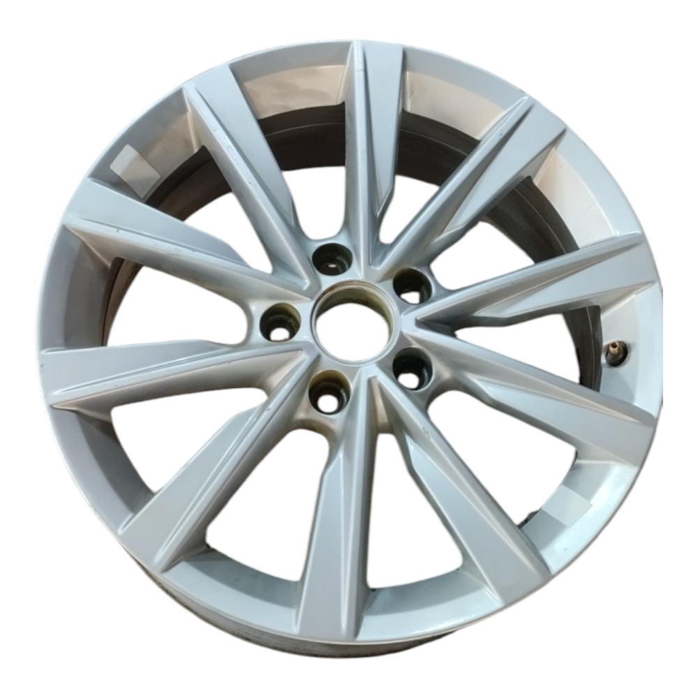 Roda Avulsa Original Aro 17 Vw Tiguan Tsi 5×112 Prata 2
