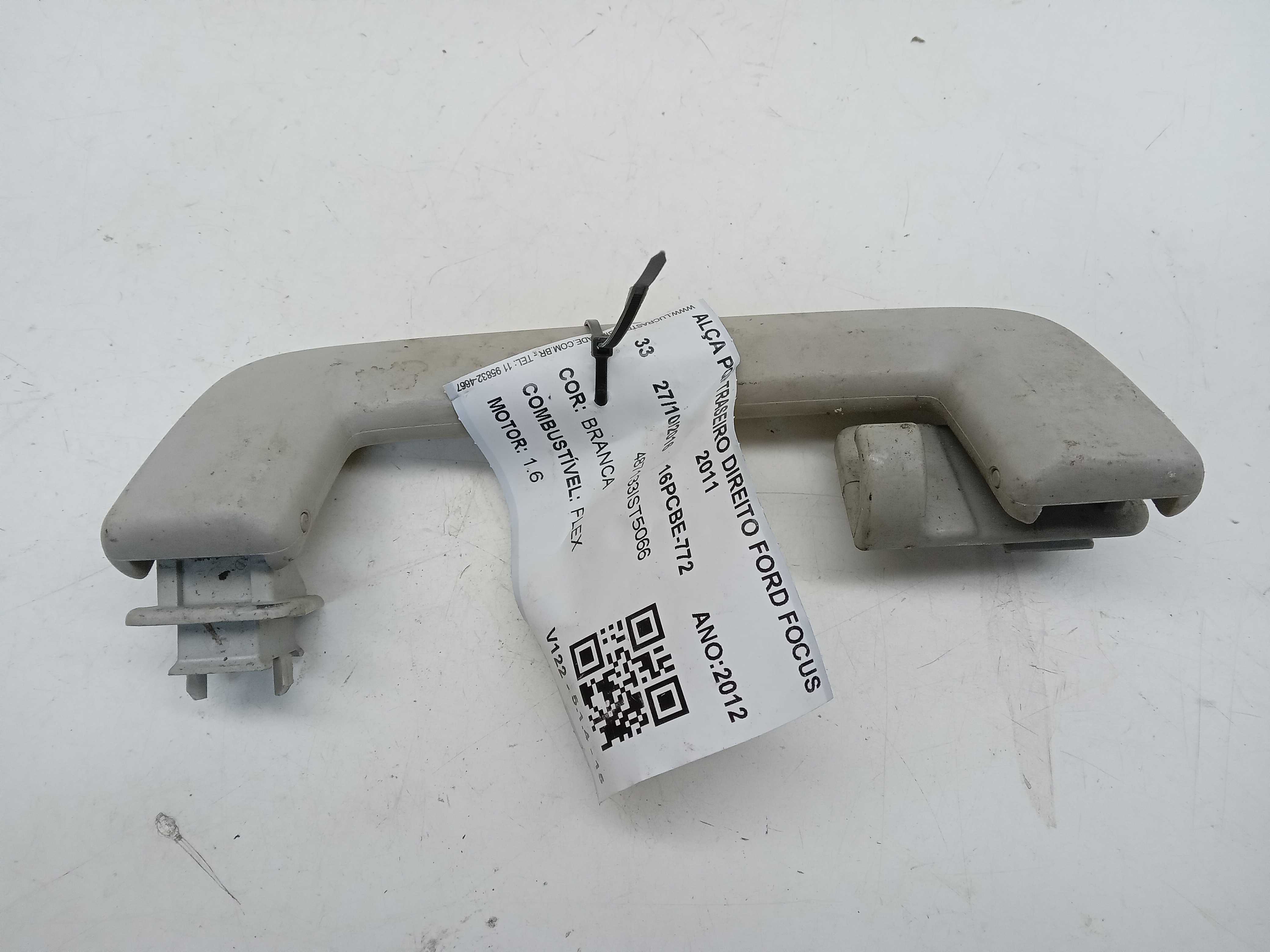 ALÇA TETO PQP TRASEIRO LD FORD FOCUS 2011 2