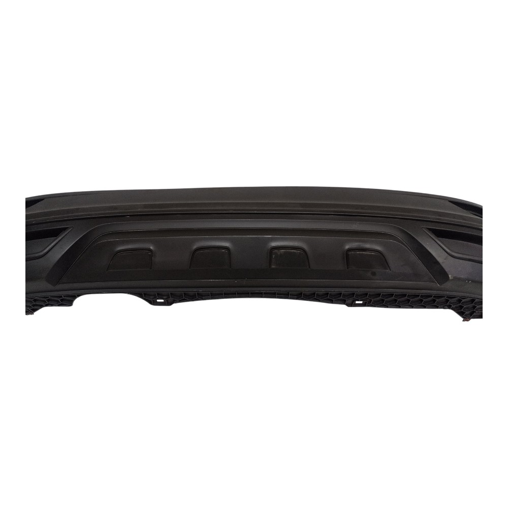 Spoiler Saia Parachoque Traseira Volkswagen Tcross 2021  Preto 3