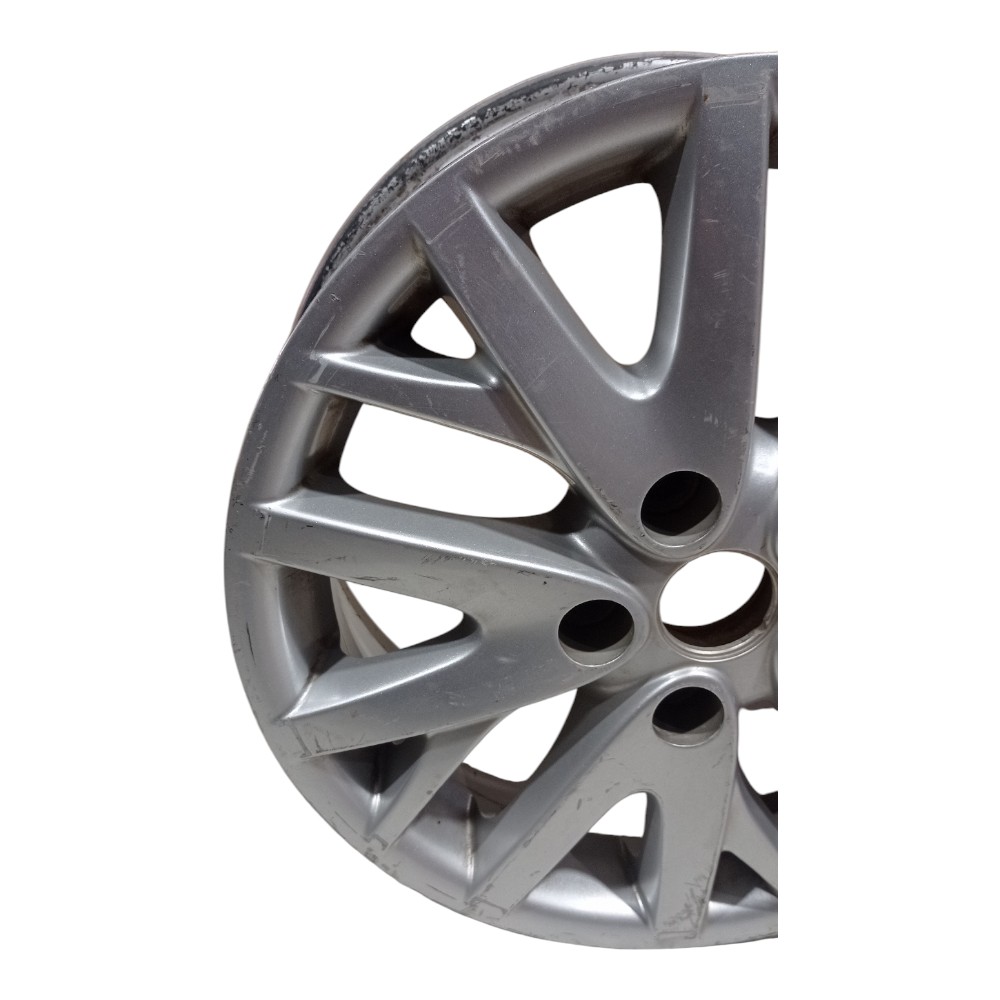 Roda Avulsa Aro 16 Renault Fluence Para Recuperar  Prata 2