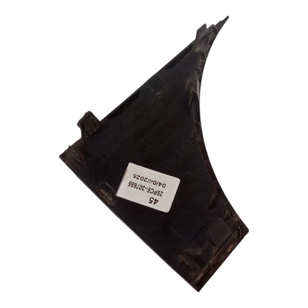 Moldura Superior Esquerda Grade Frontal Mercedes Atego Axor Preto 2