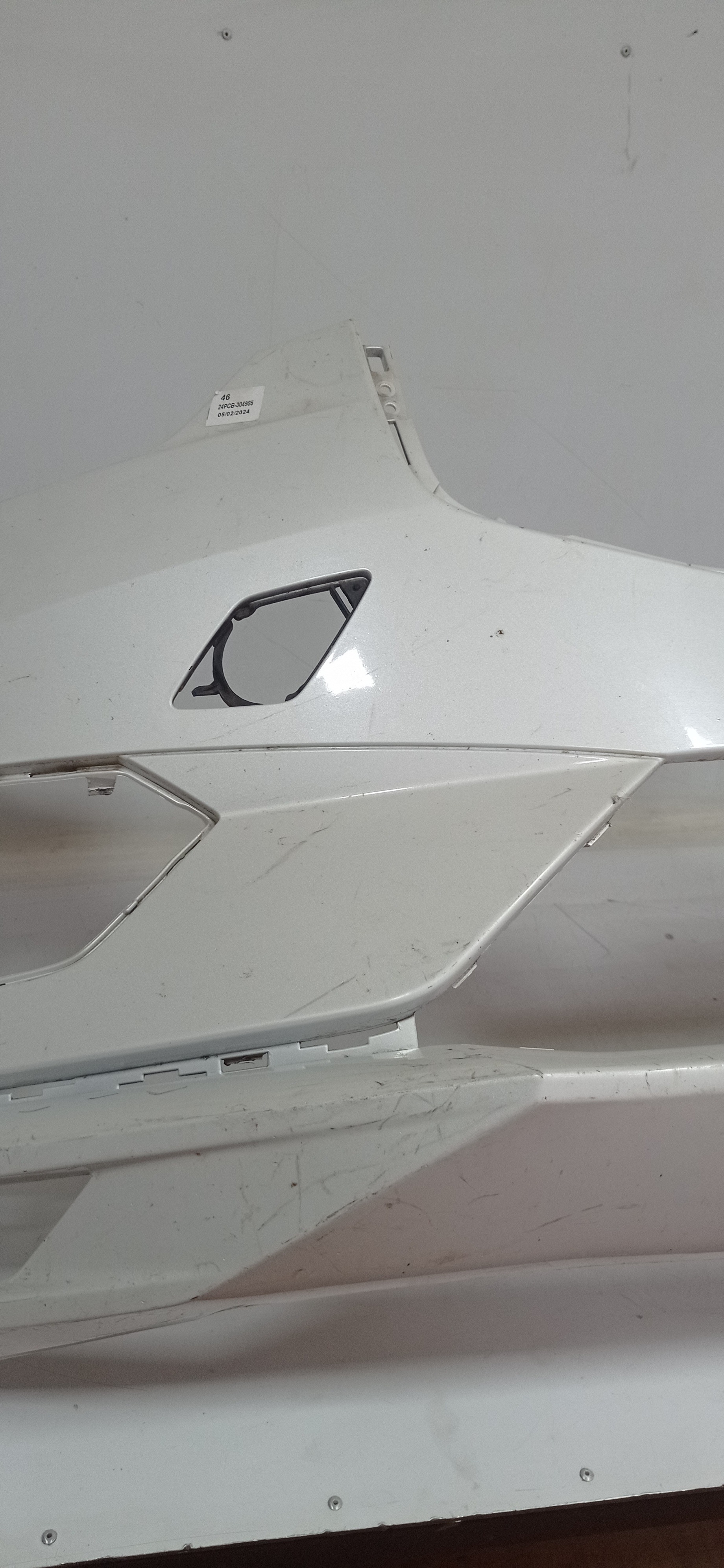 Parachoque Dianteiro Volvo Xc60 T6 2018 A 2021 P Recuperar  Branco 5