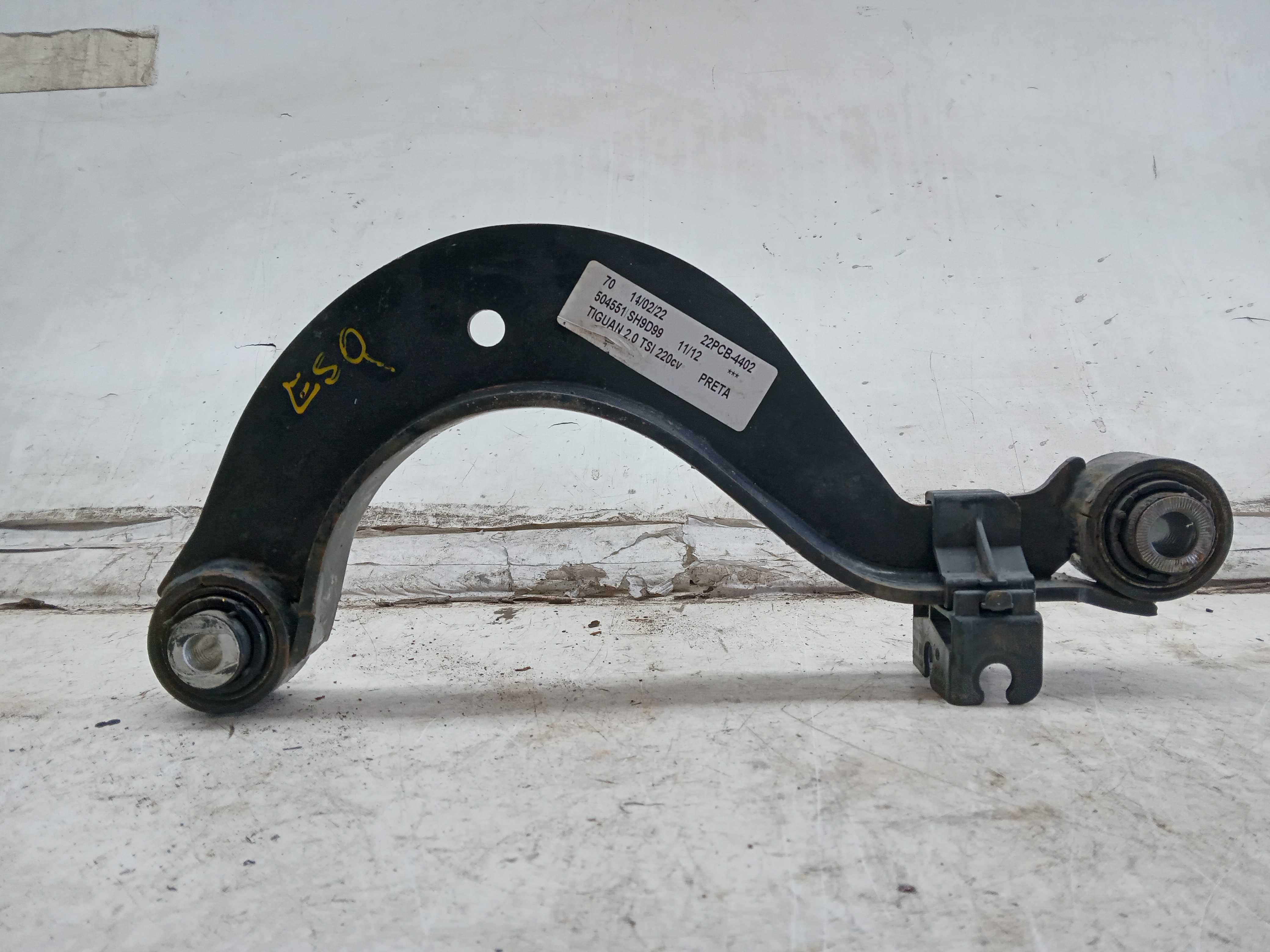 BRAÇO CURVO SUSPENSÃO TRASEIRA LE VW TIGUAN 2012