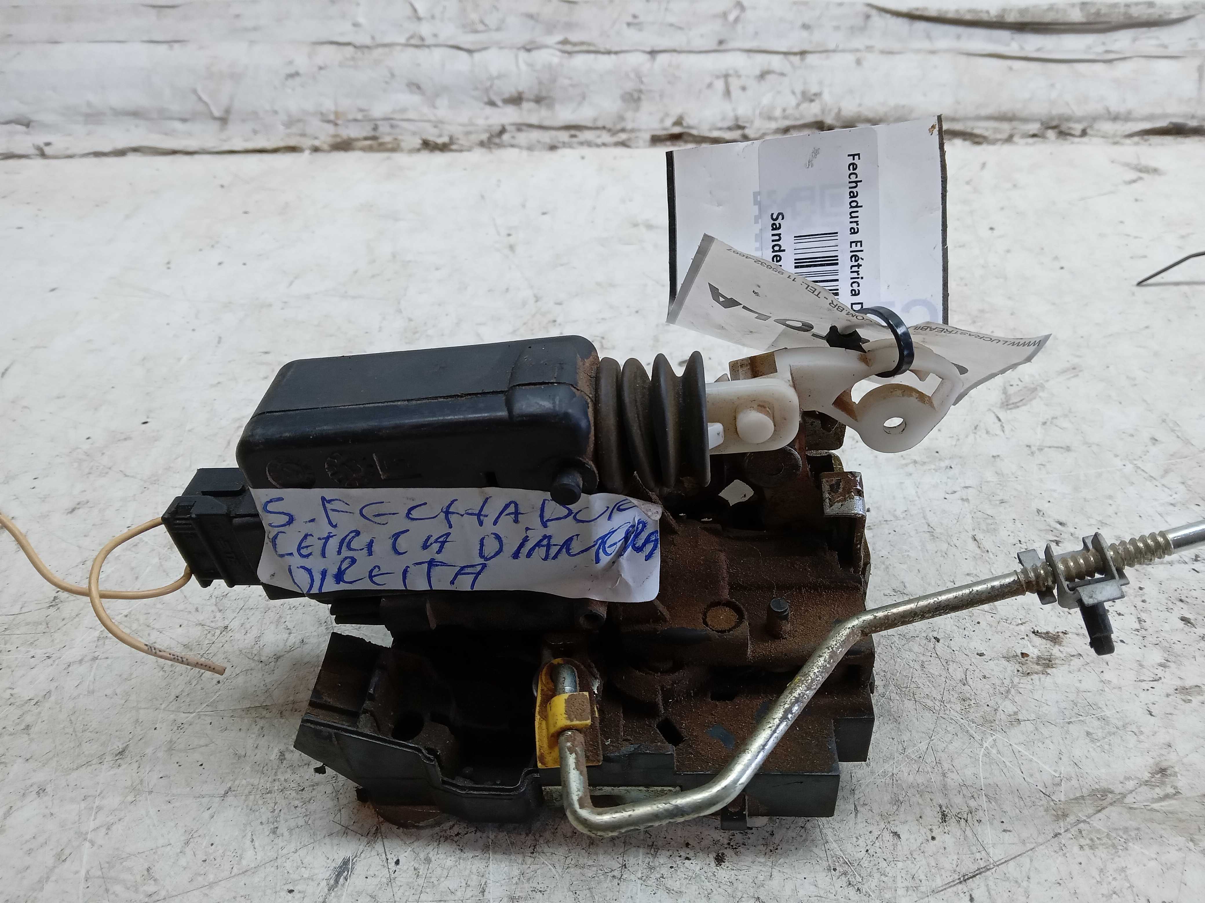 Fechadura Elétrica TRASEIRA LE Renault Sandero 2013  2014 2
