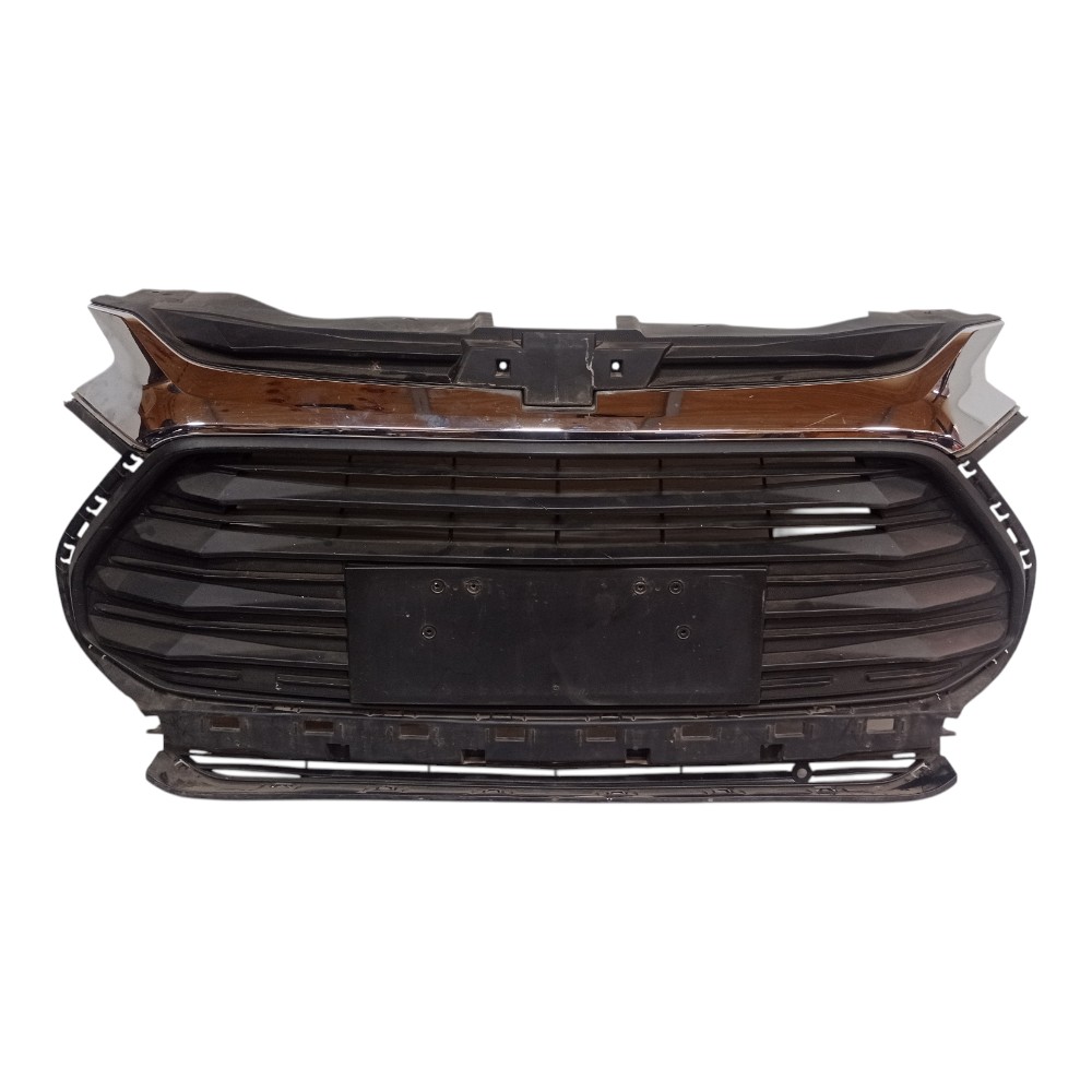 * Grade Central Parachoque Dianteiro Gm Tracker 2020 Detalhe Preto Xxxx