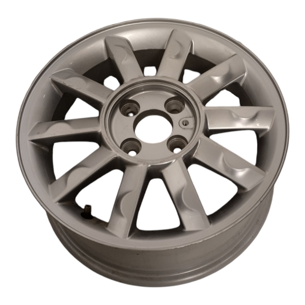 Roda Avulsa Original Aro 15 Renault Clio Sandero Symbol Prata 3