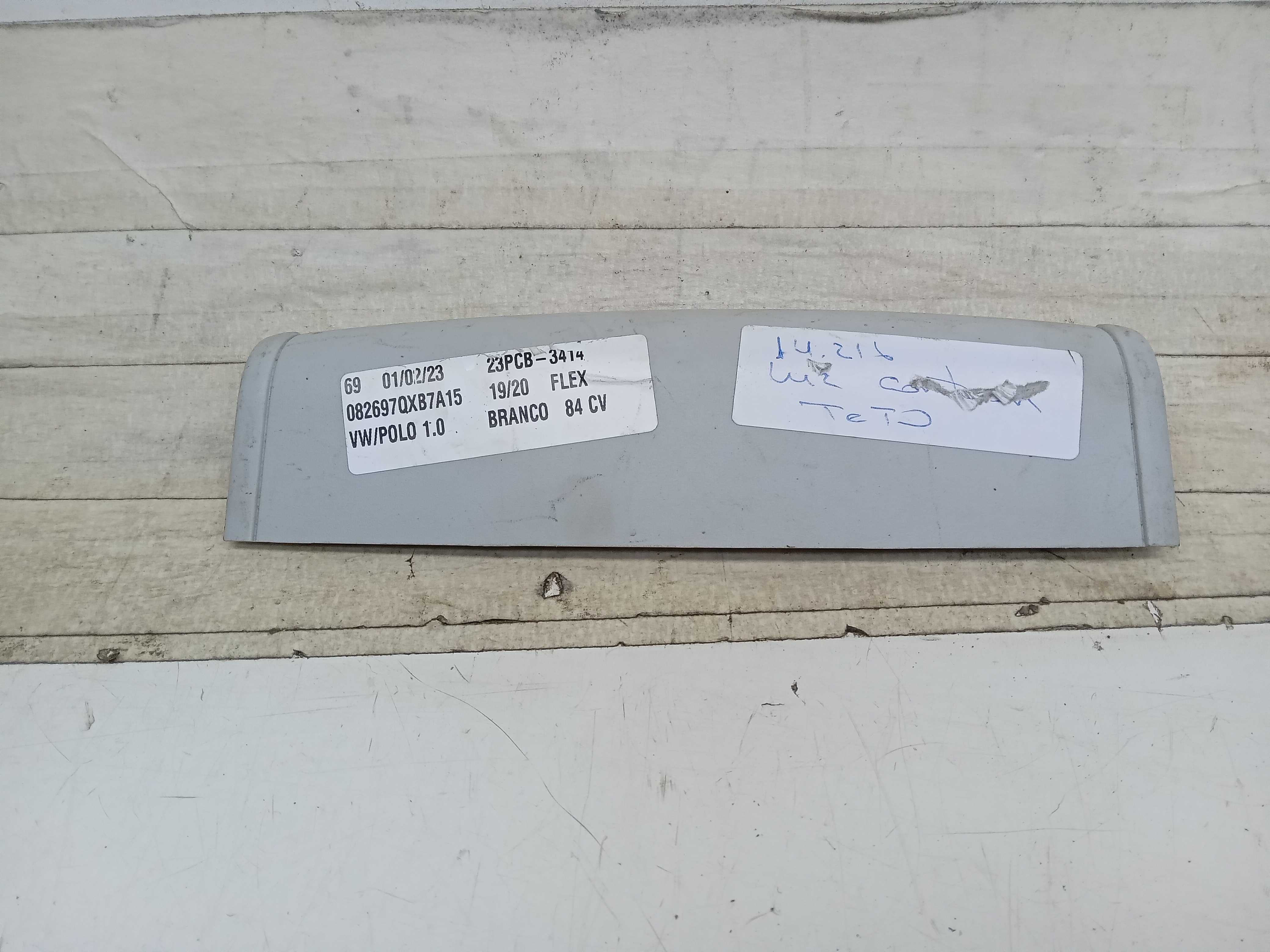ACABAMENTO MOLDURA LUZ TETO VW POLO VIRTUS 2020 1