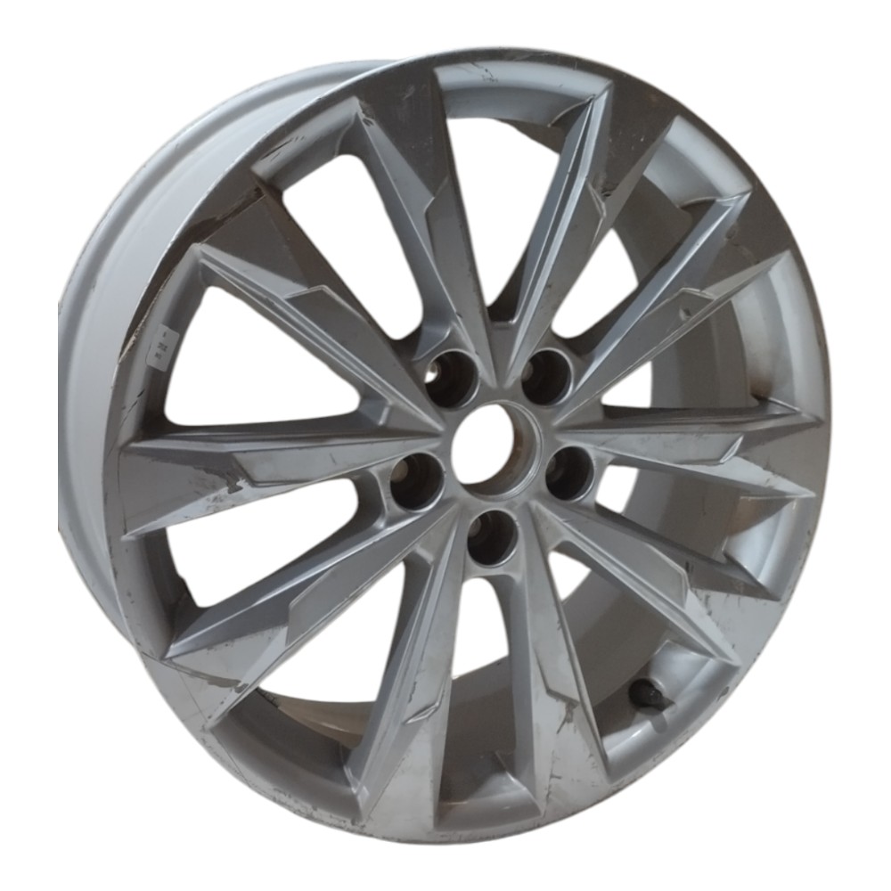 Roda Avulsa Aro 18 Audi Q3 Sportback 5x 112 Para Recuperar Prata