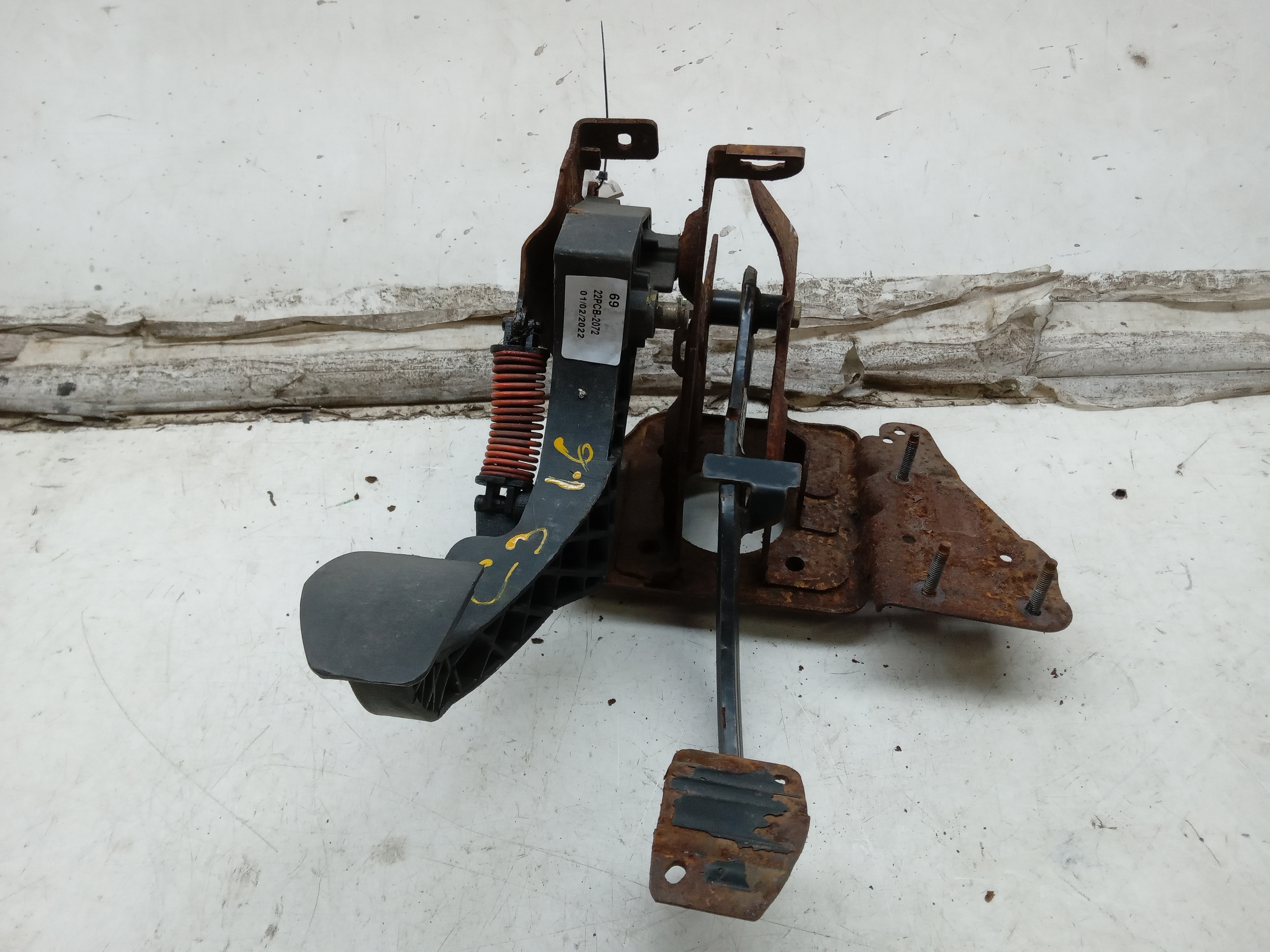 PEDALEIRA PEDAL FREIO E EMBREAGEM CITROEN C3 2007