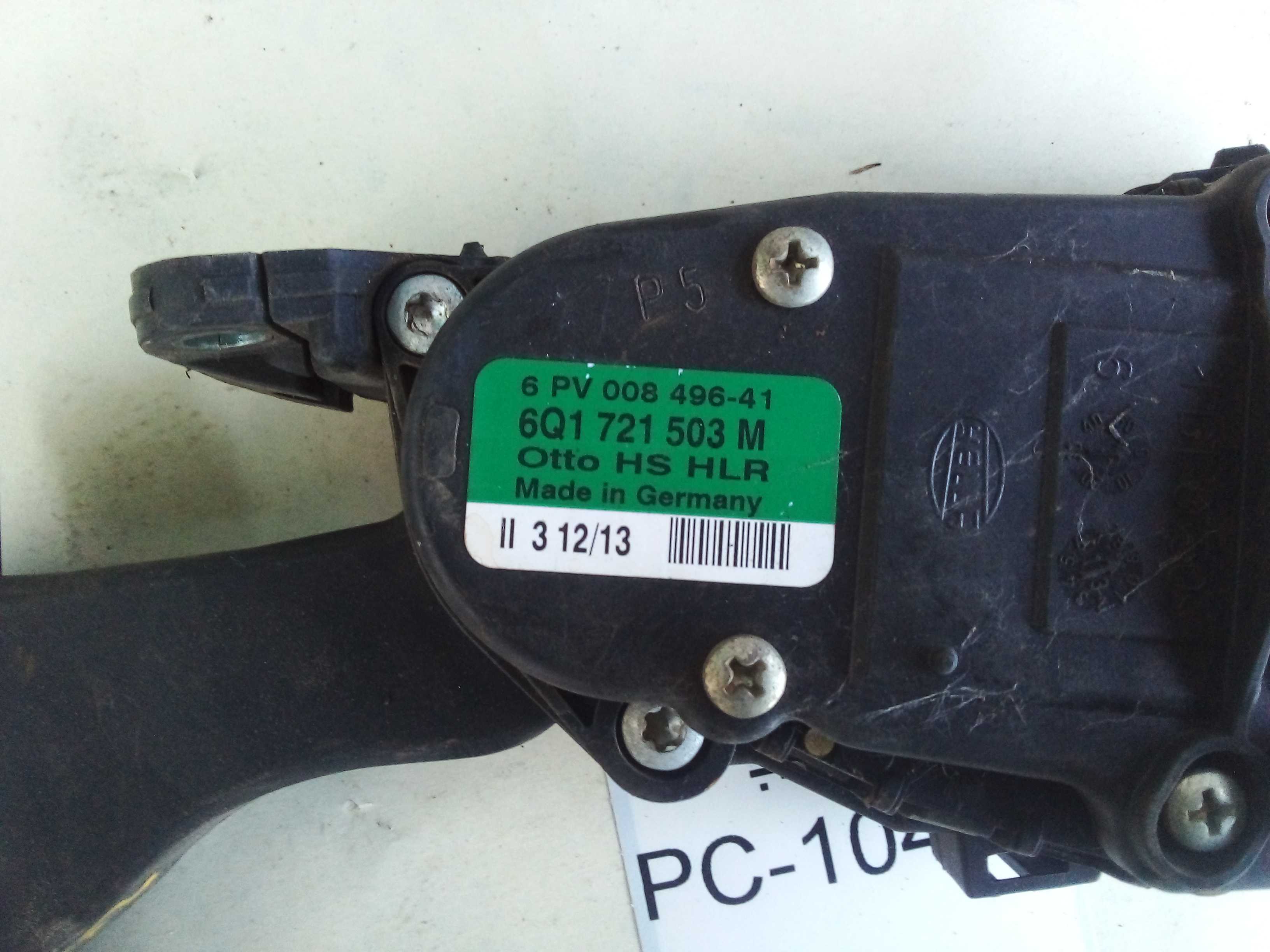 PEDAL ACELERADOR GOL 2