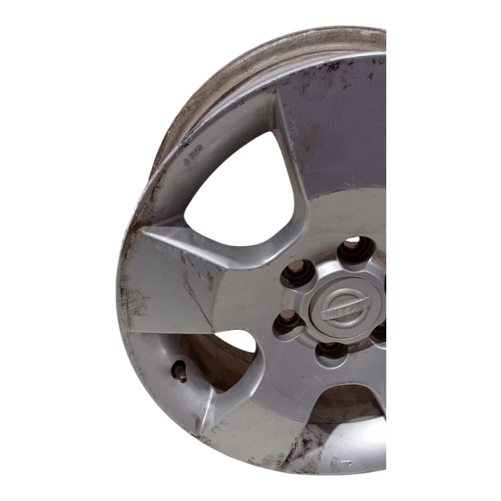 Roda Avulsa Aro 16 Nissan Frontier Para Recuperar  Prata 2