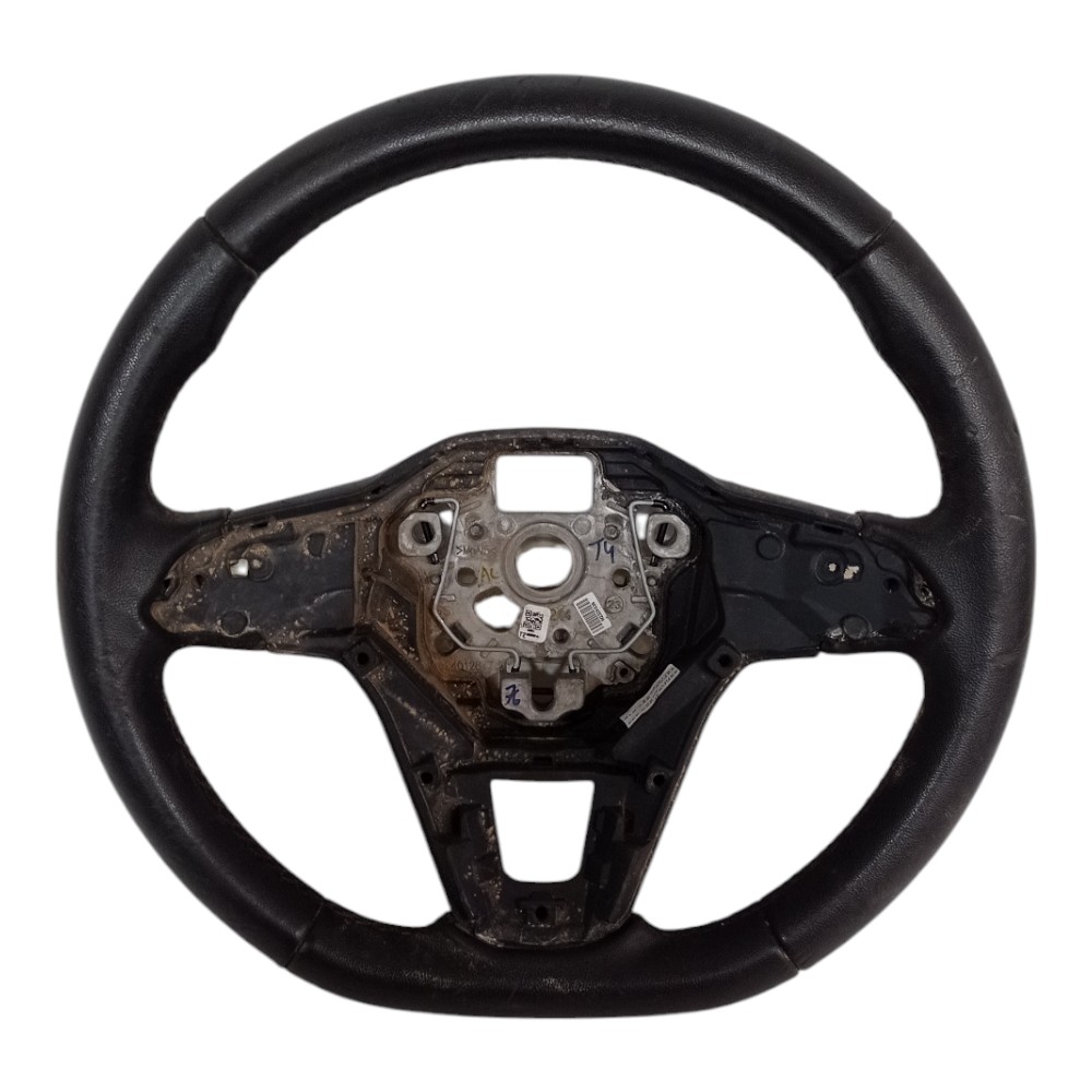 Volante Direção Vw Nivus Taos Tcross Original  Preto