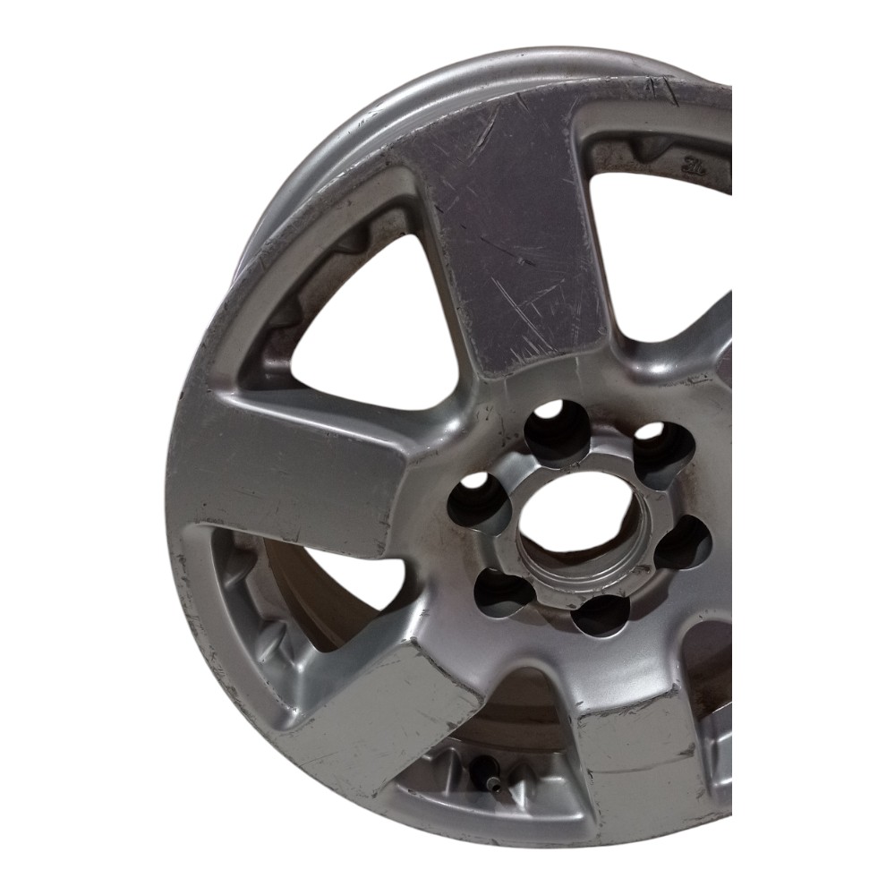Roda Avulsa Aro 16 Nissan Frontier Para Recuperar  Prata 3