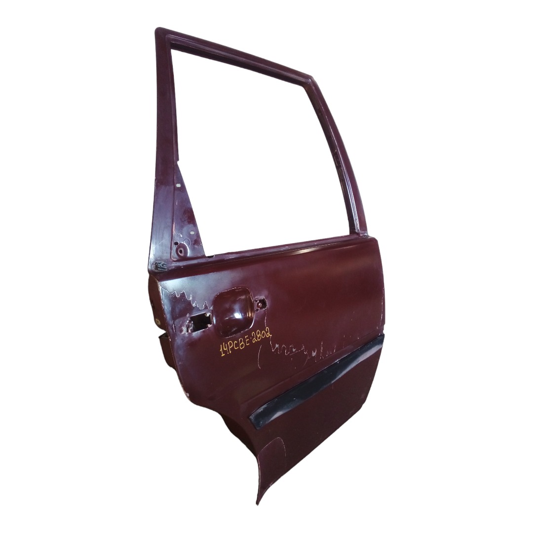 Porta Traseira Direita Volvo 460 1995 Para Recuperar  Traseira Direito Vermelho 2