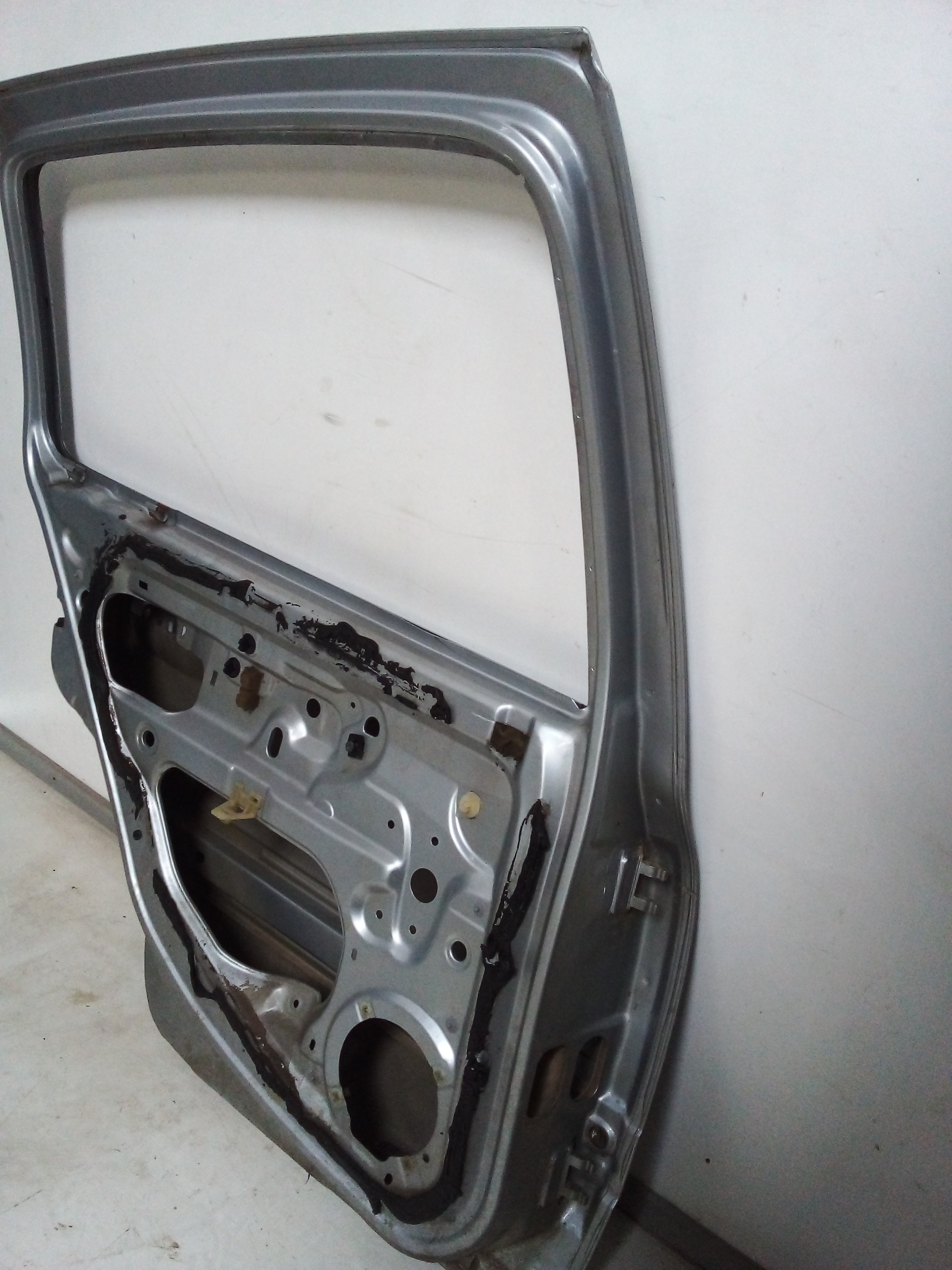 Porta Traseira Esquerda Renault Clio 2009  Traseira Esquerdo Prata 7
