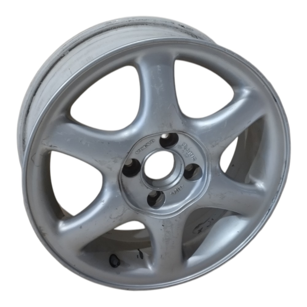 Roda Avulsa Aro 15 Volvo Original Para Recuperar Prata