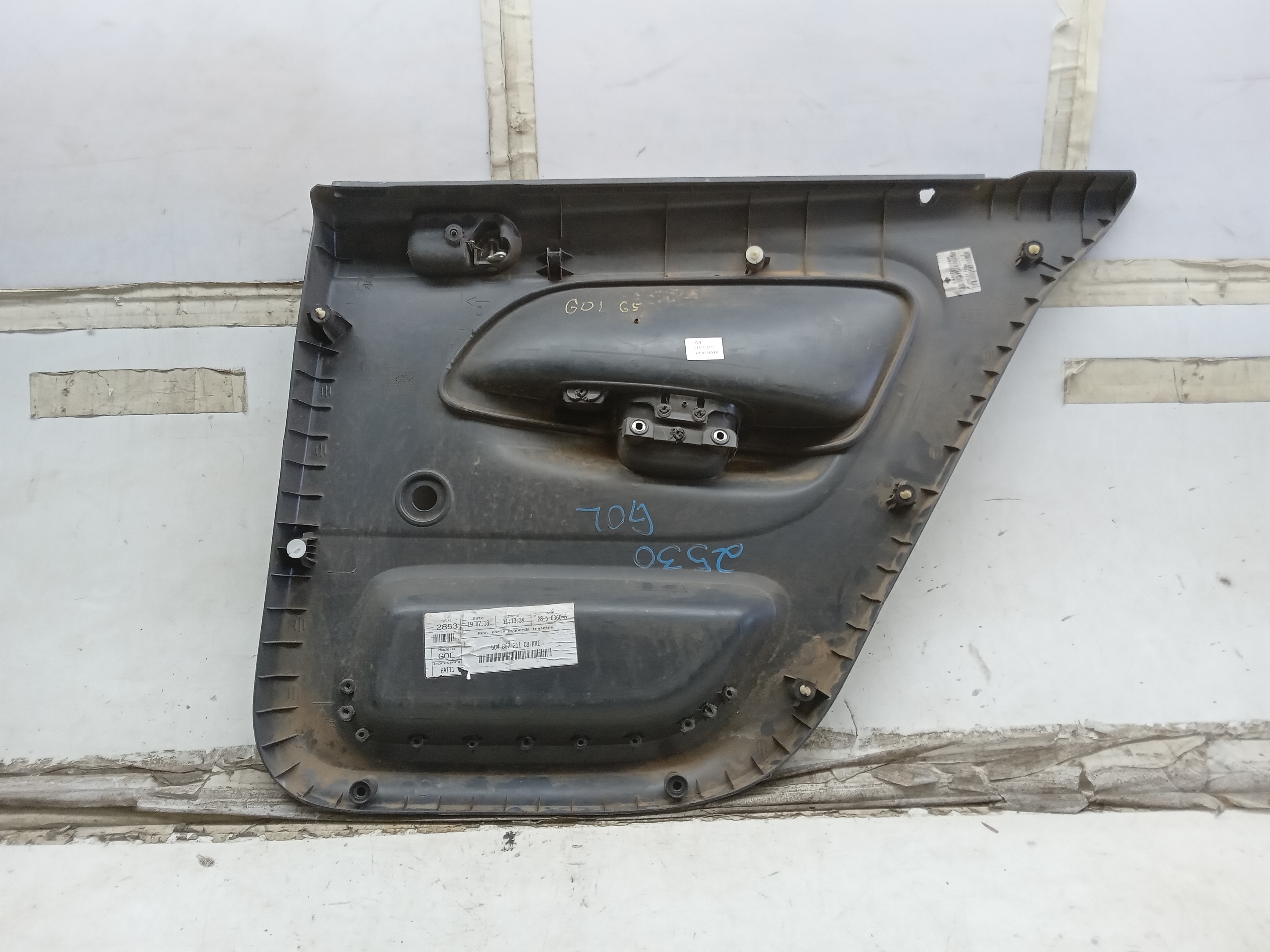 FORRO PORTA TRASEIRO LE VW GOL 2012 2