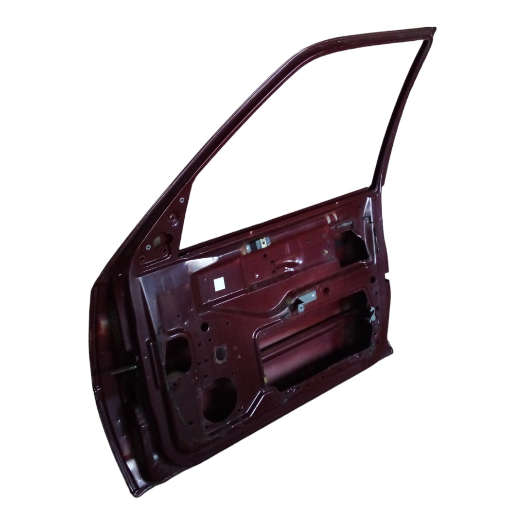 Porta Dianteira Direita Volvo 460 1995 Para Recuperar  Dianteira Direito Vermelho 5