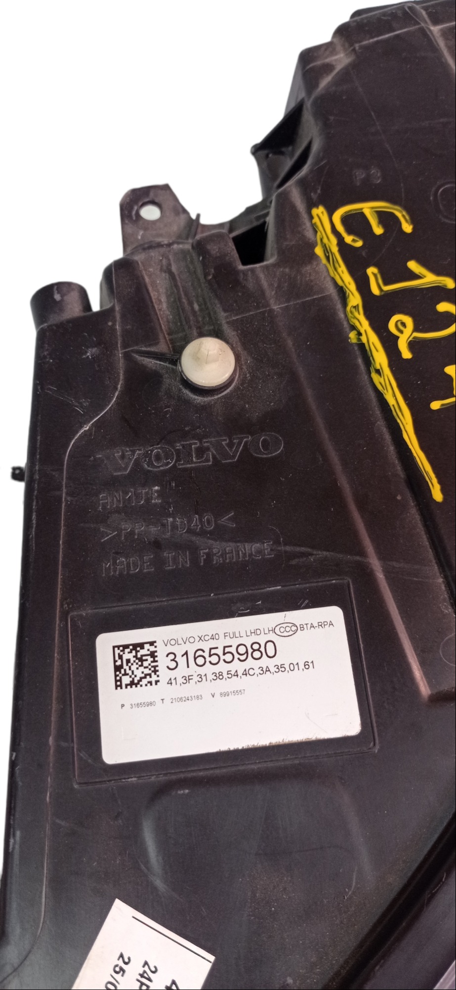 31655980 Farol Esquerdo Volvo Xc40 2018 A 2021 P Recuperar  Esquerdo 10