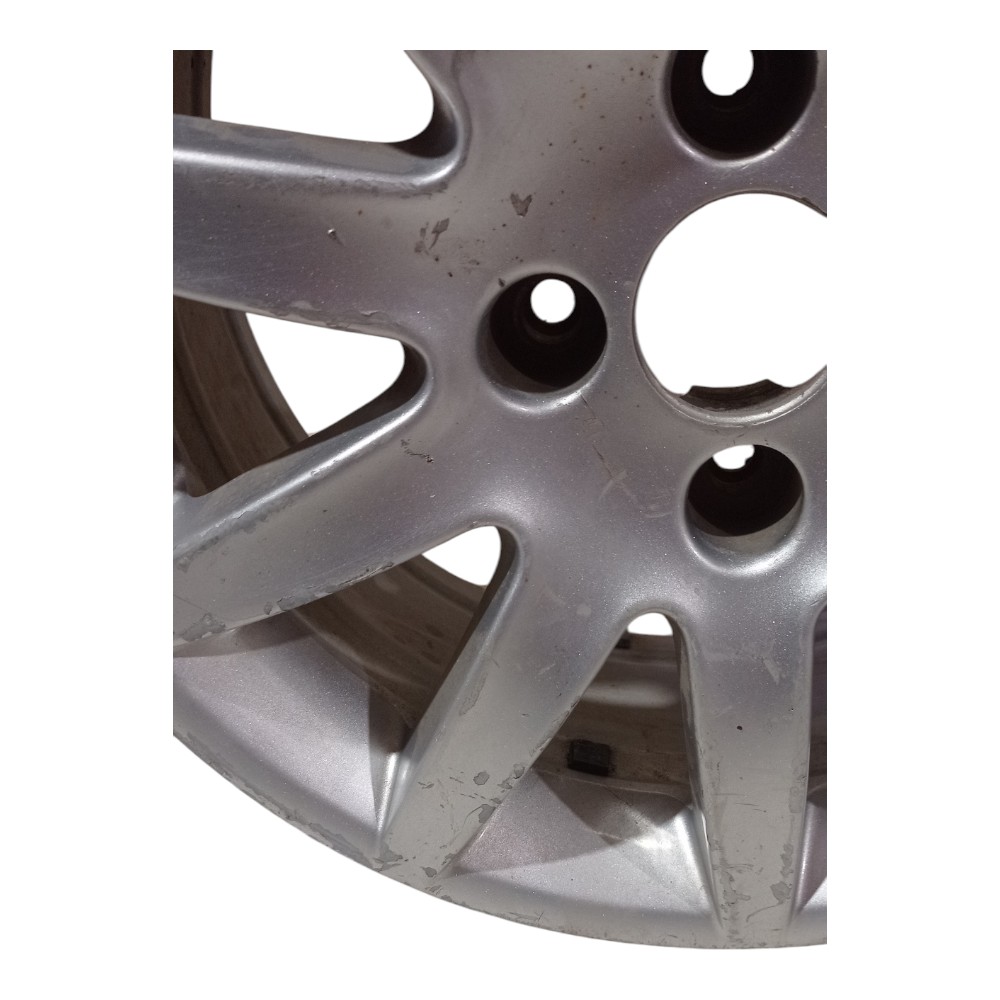 Roda Avulsa Aro 16 Peugeot 308 Para Recuperar  Prata 4