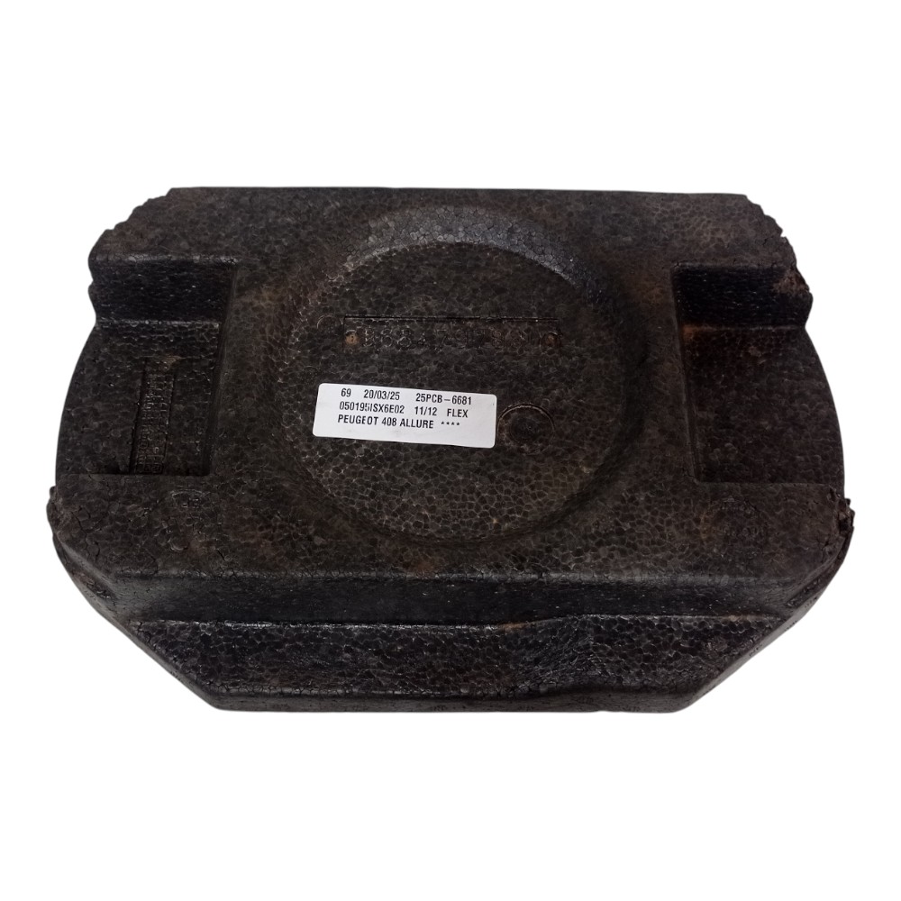 Isopor Chave Roda Macaco Peugeot 308 408 2011 2012  Preto 4